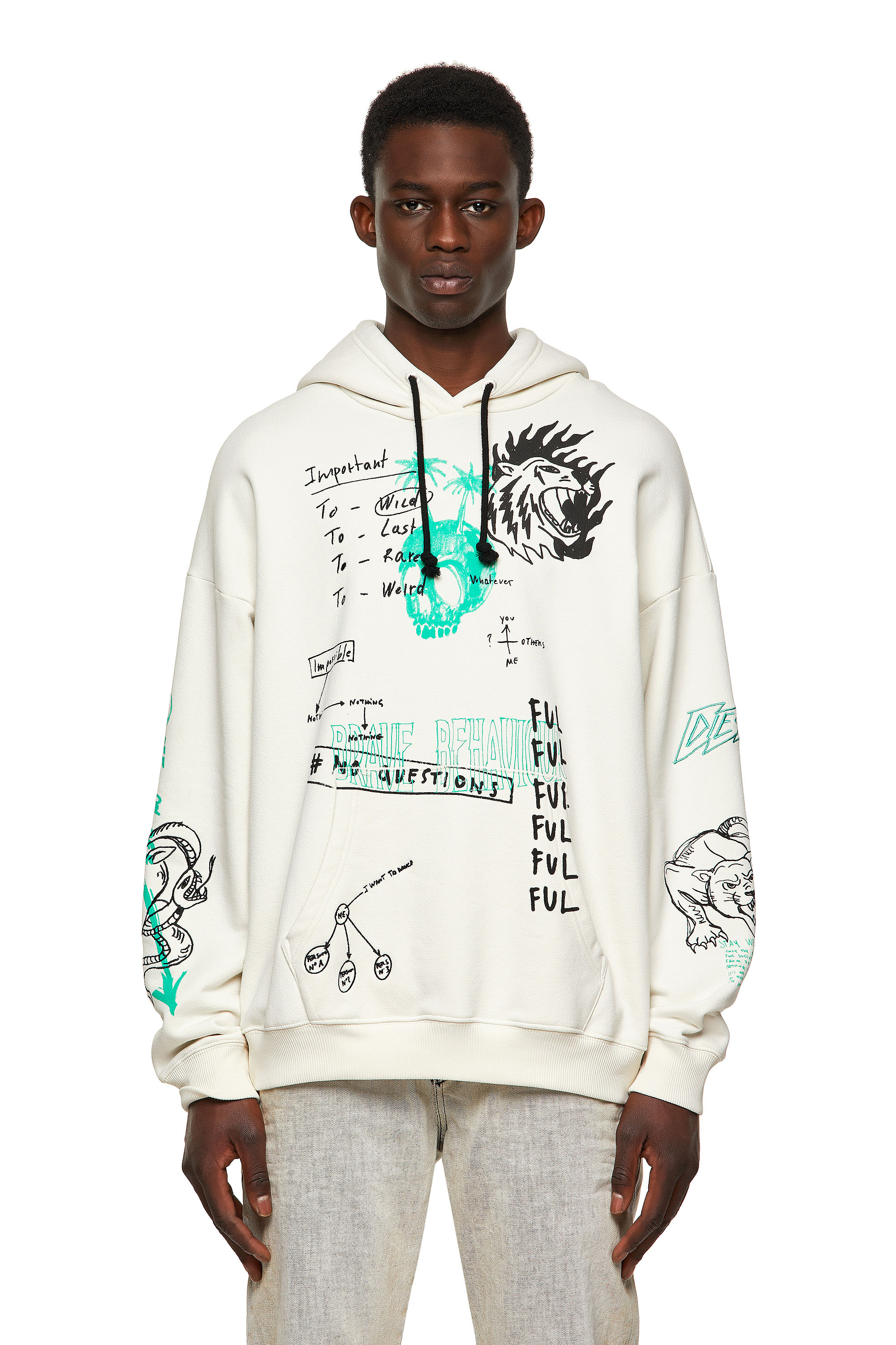 S-UMMER-B3, White - Sweaters