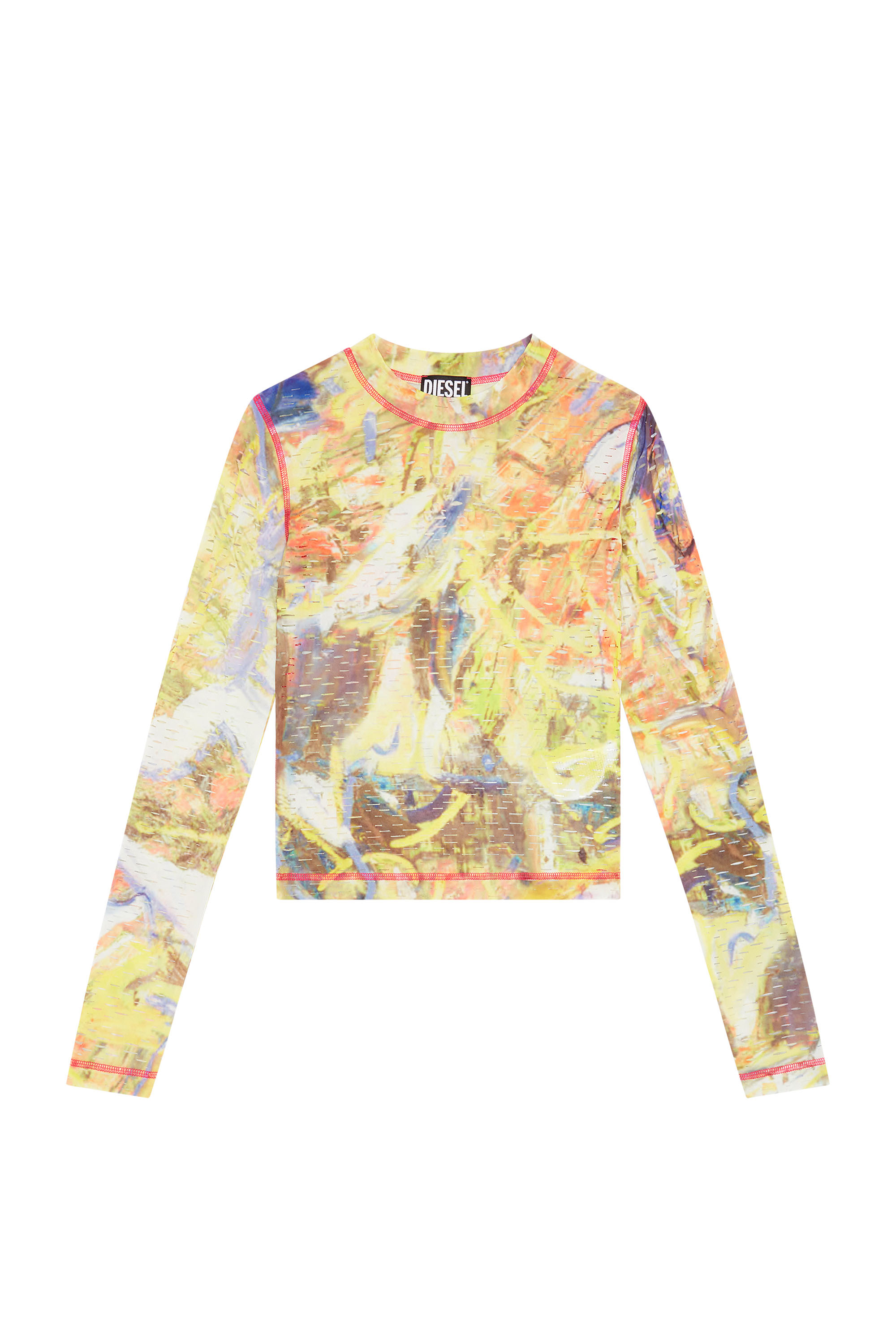 Diesel - T-CLADDY, White/Yellow - Image 3
