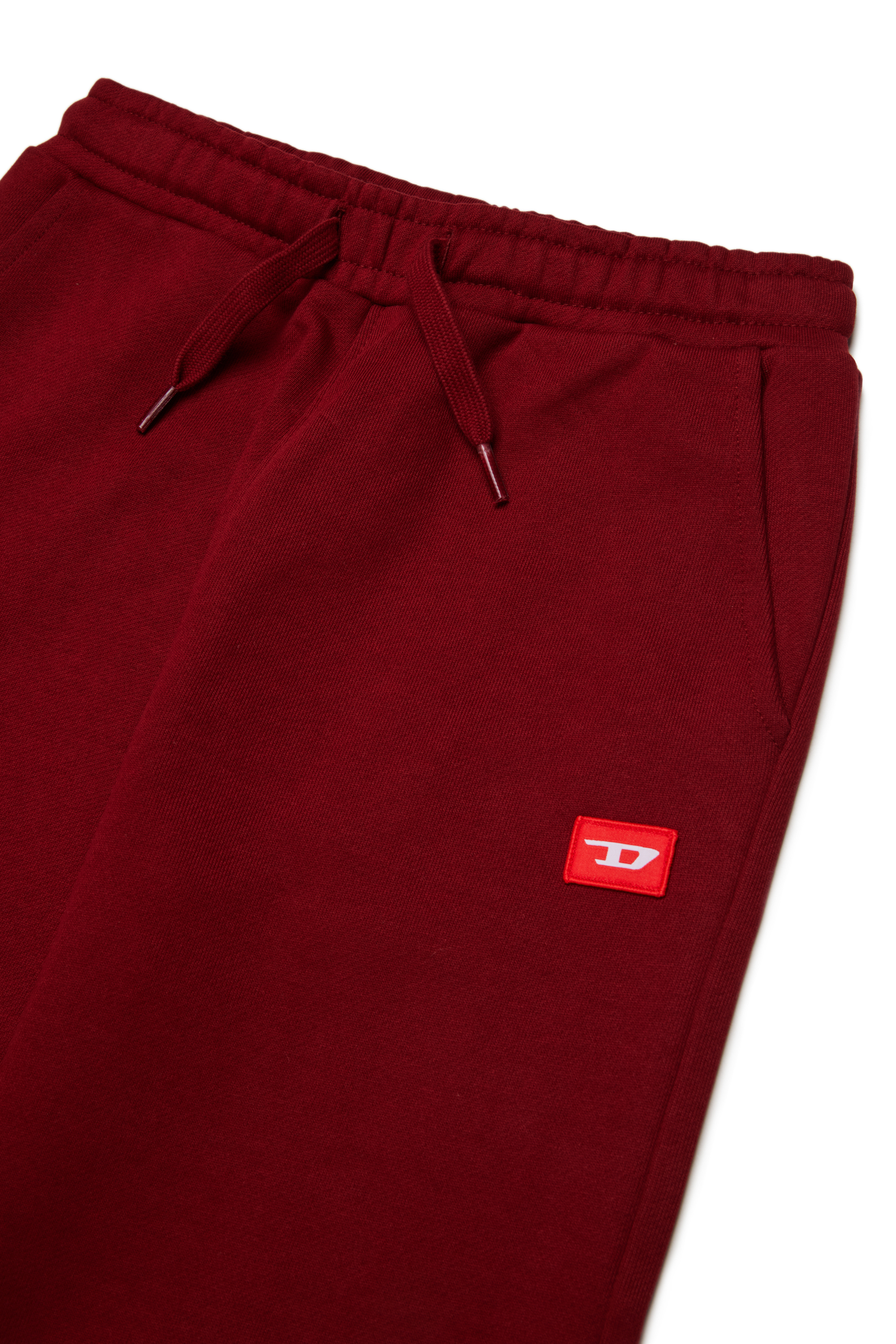 Diesel - PXGIN, Pantaloni in cotone con tasche laterali Unisex in Rosso - 3