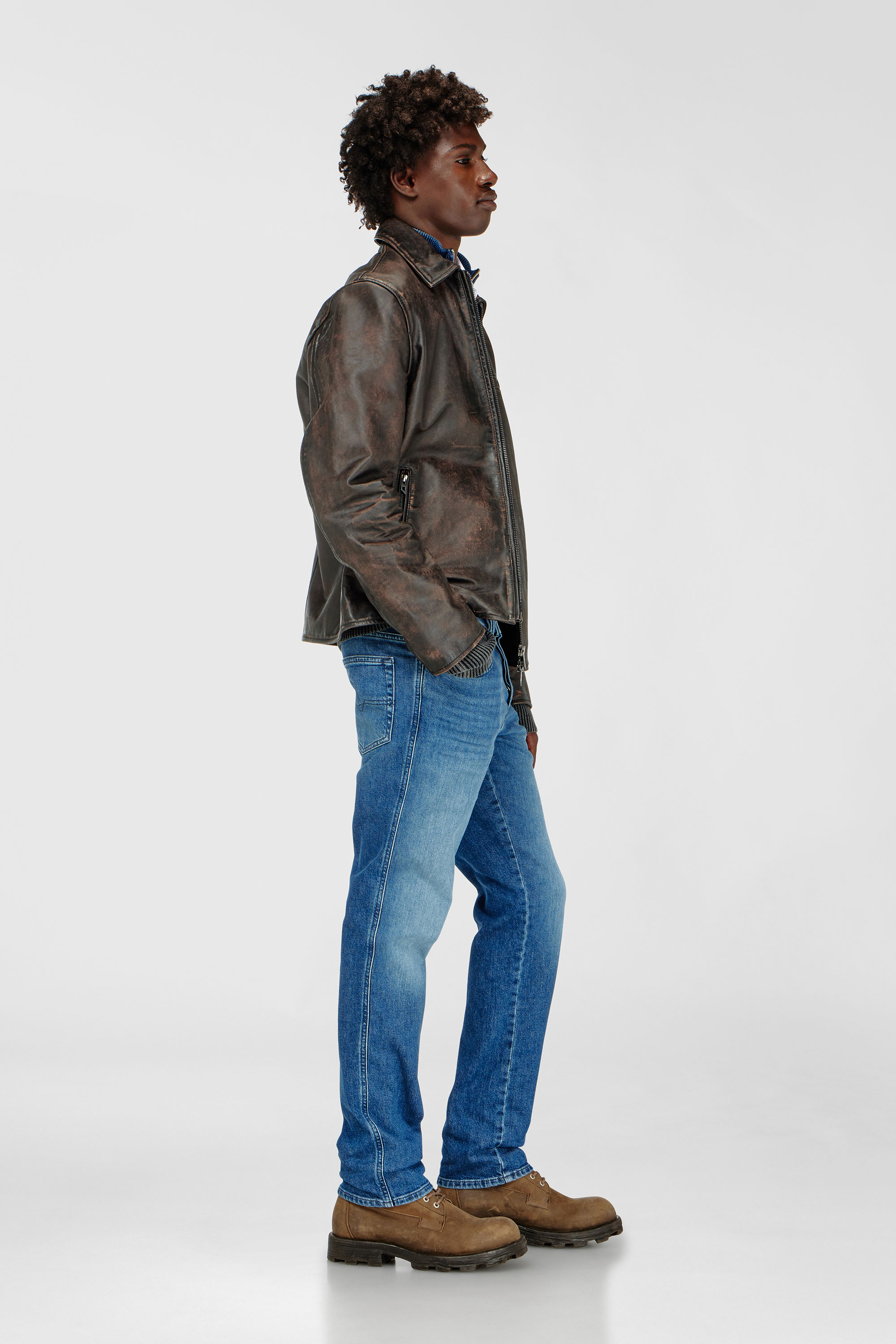Diesel - Herren Slim Jeans 1993 D-Vyl 0HKJM, Mittelblau - 2