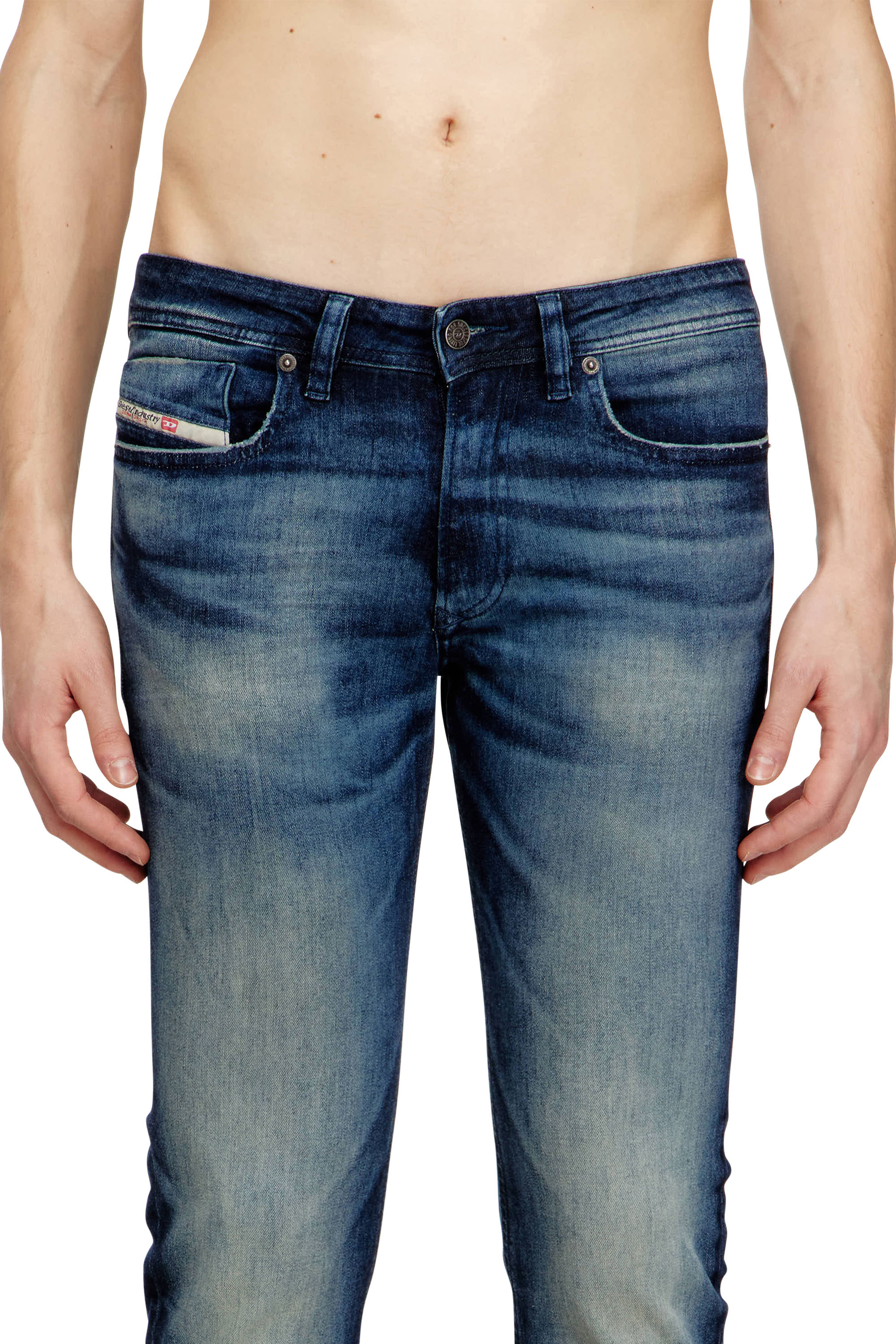 Diesel - Skinny Jeans 1979 Sleenker 0ADBM Homme, Bleu Fonc&eacute; - Image 5