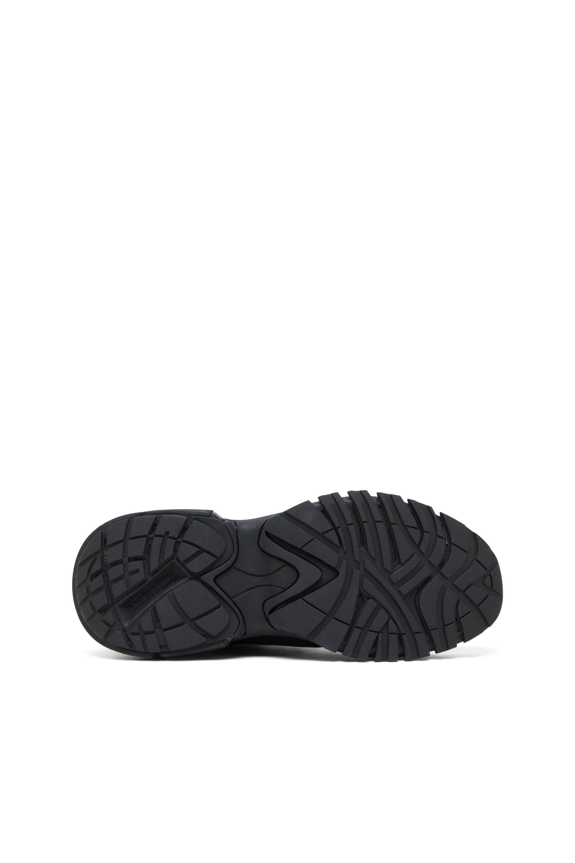 Diesel - S-PRO-V-DENSE LOW, S-Pro-V-Dense-Sneakers en mesh avec logo Oval D Homme in Noir - 4