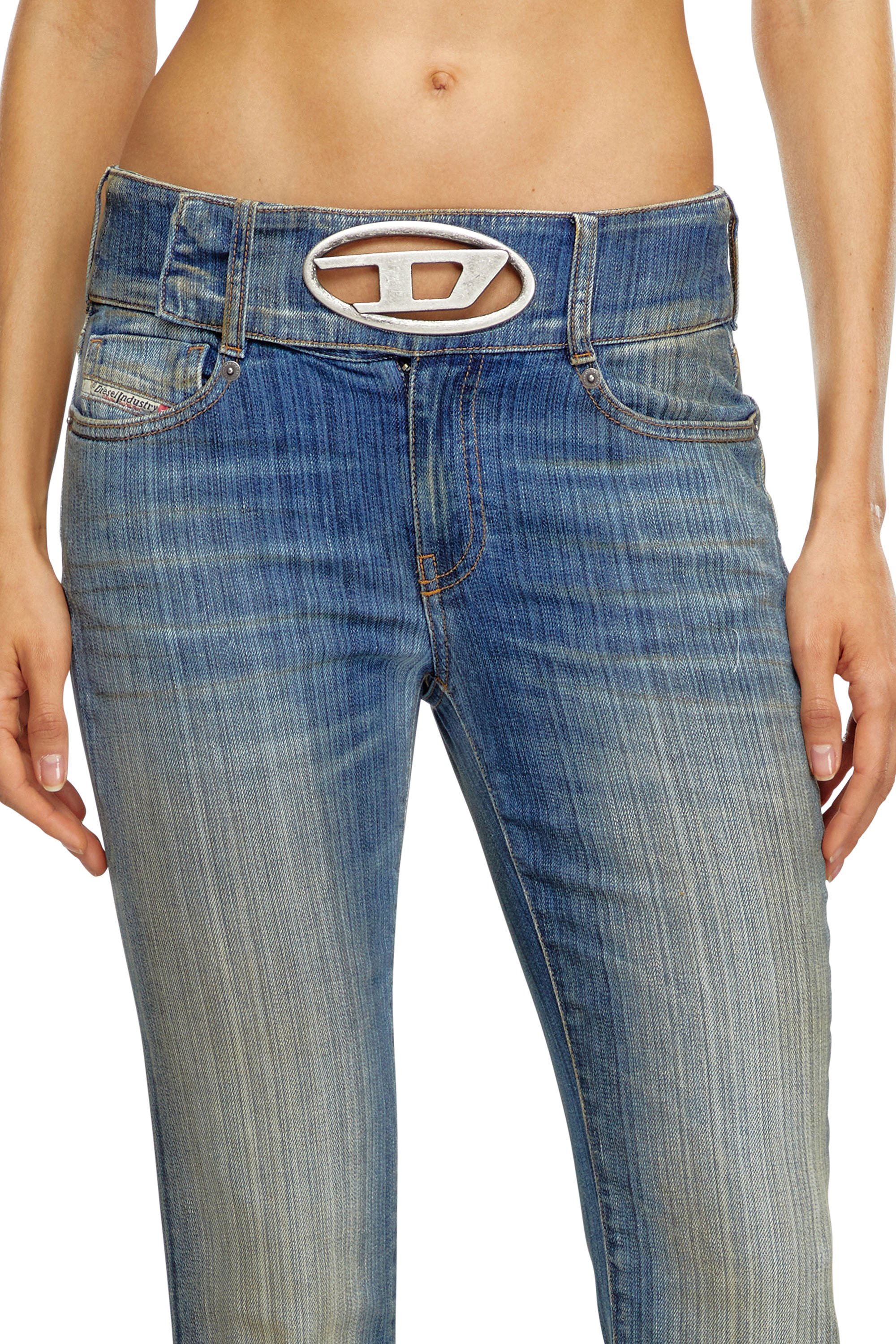 Diesel - Donna Bootcut and Flare Jeans D-Propol 0CBCX, Blu medio - Image 4