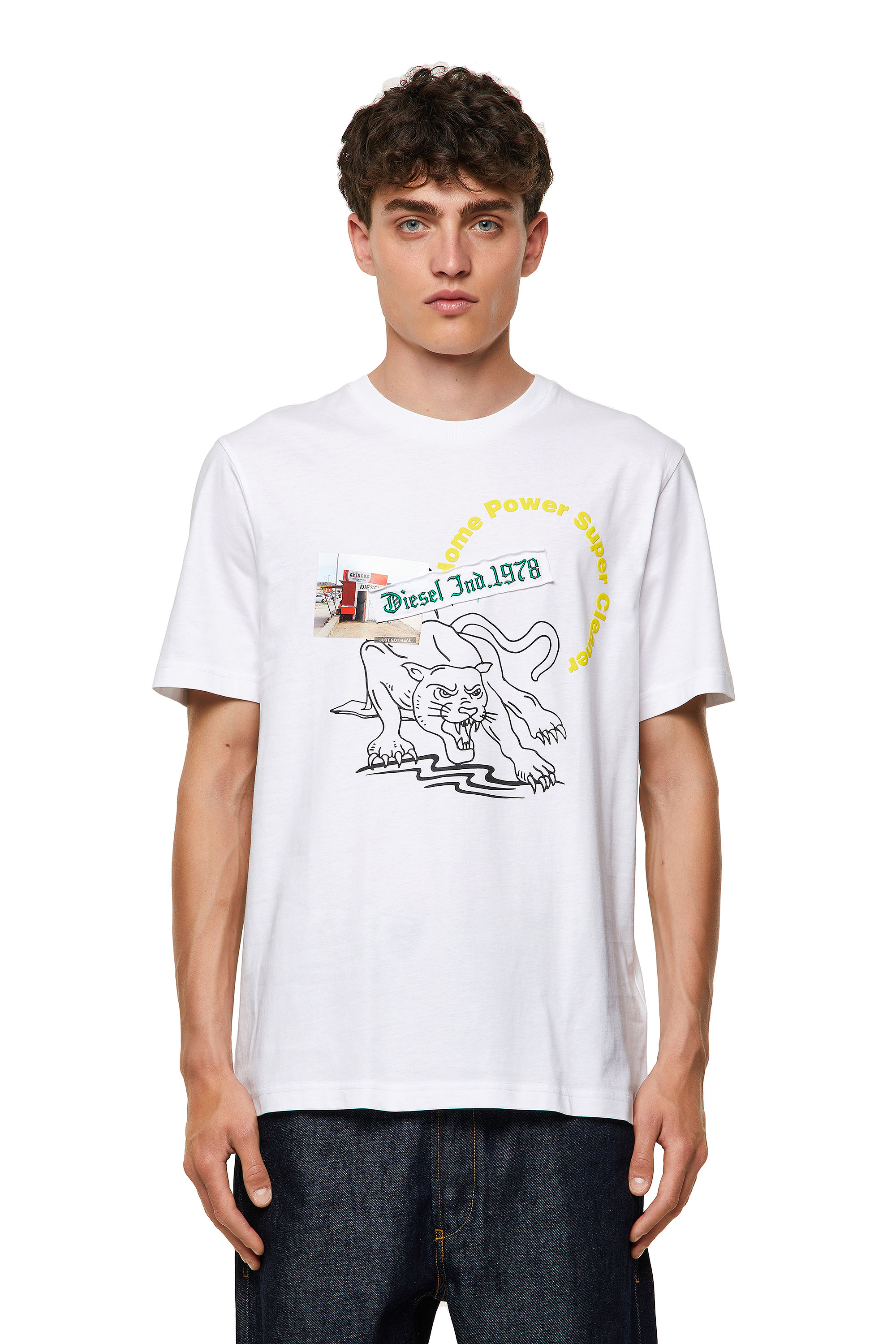 T-JUST-B60, White - T-Shirts