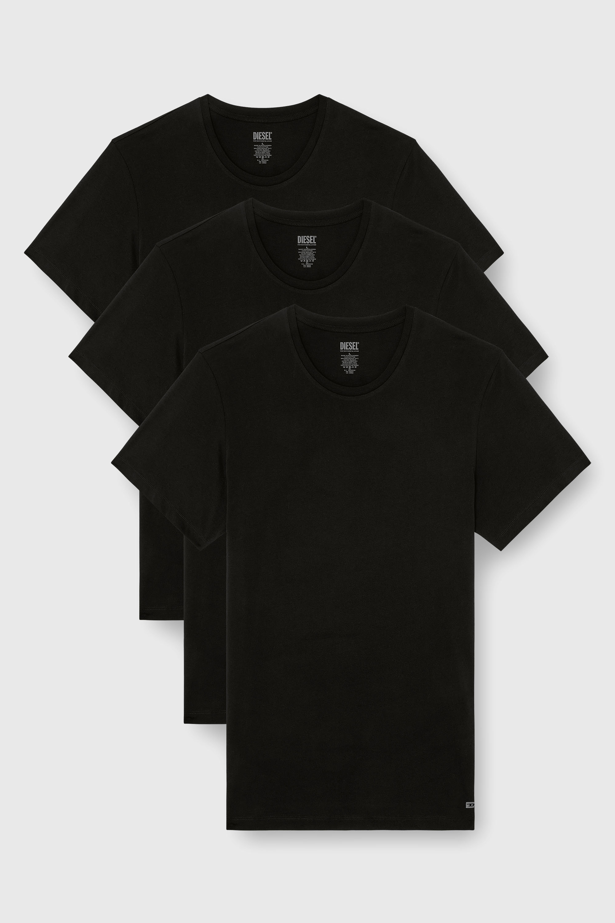 Diesel - RANDAL-D-BOX-3PACK, Herren T-Shirts im Dreierpack in Schwarz - 2