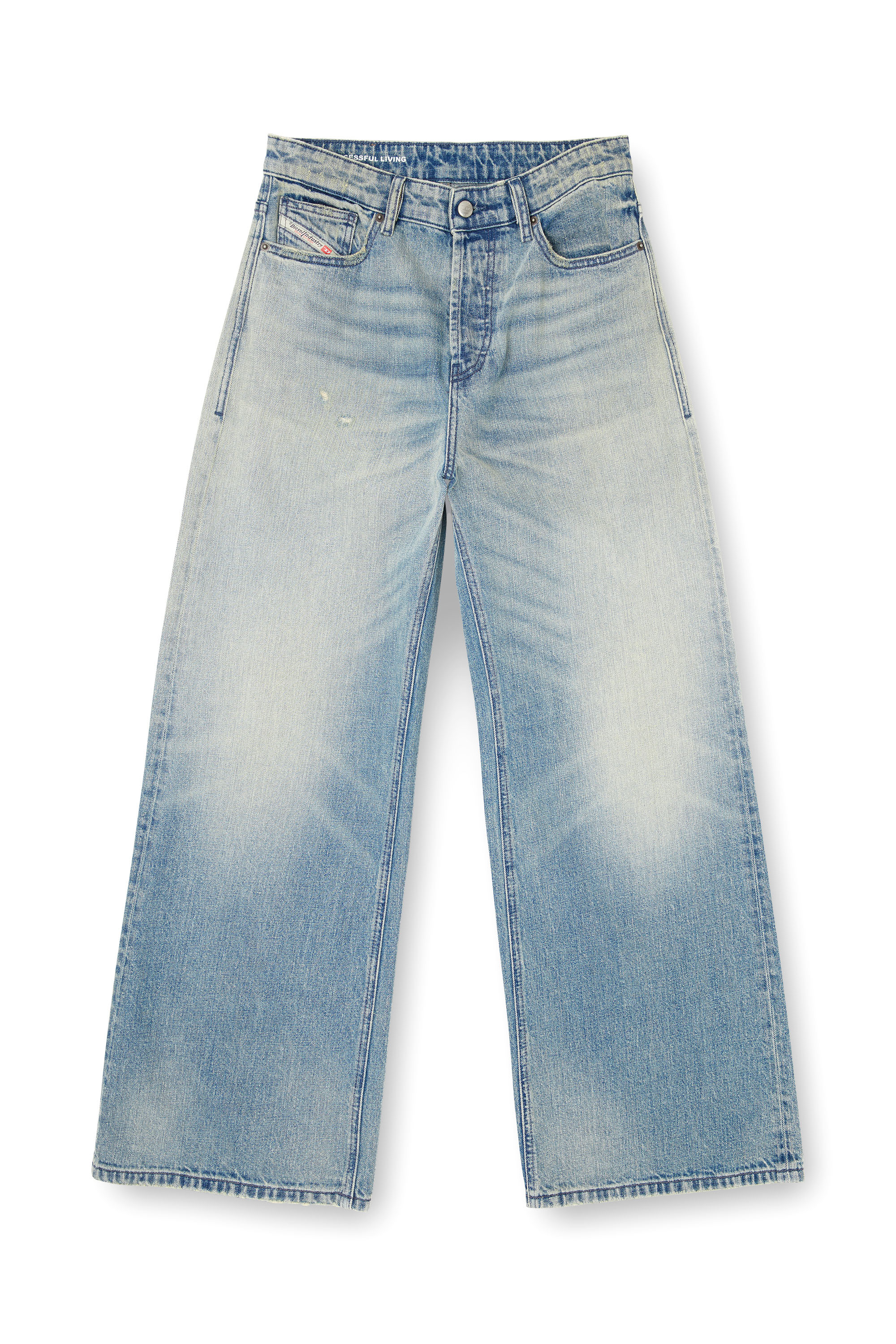 Relaxed Jeans 1996 D-Sire 0DBEC, Hellblau Diesel - Damen Relaxed Jeans 1996 D-Sire 0DBEC, Hellblau - 2
