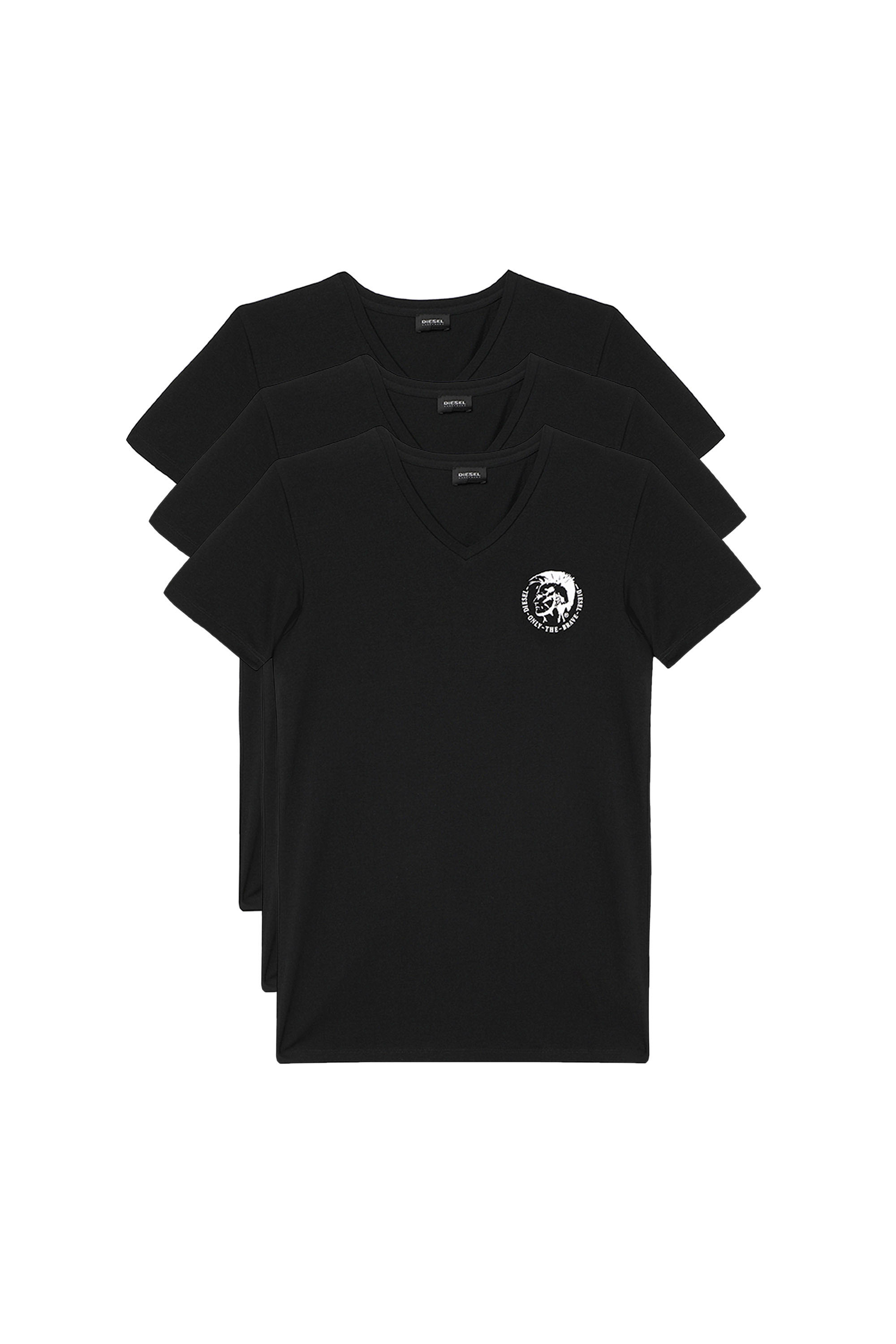 UMTEE-MICHAEL3PACK, Noir - Haut