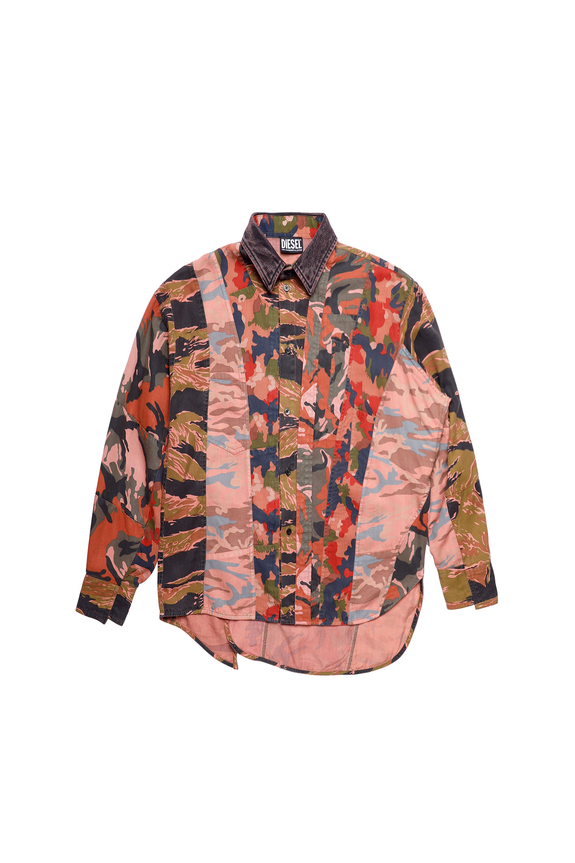 C-VALERIA, Marrone/Rosa - Camicie