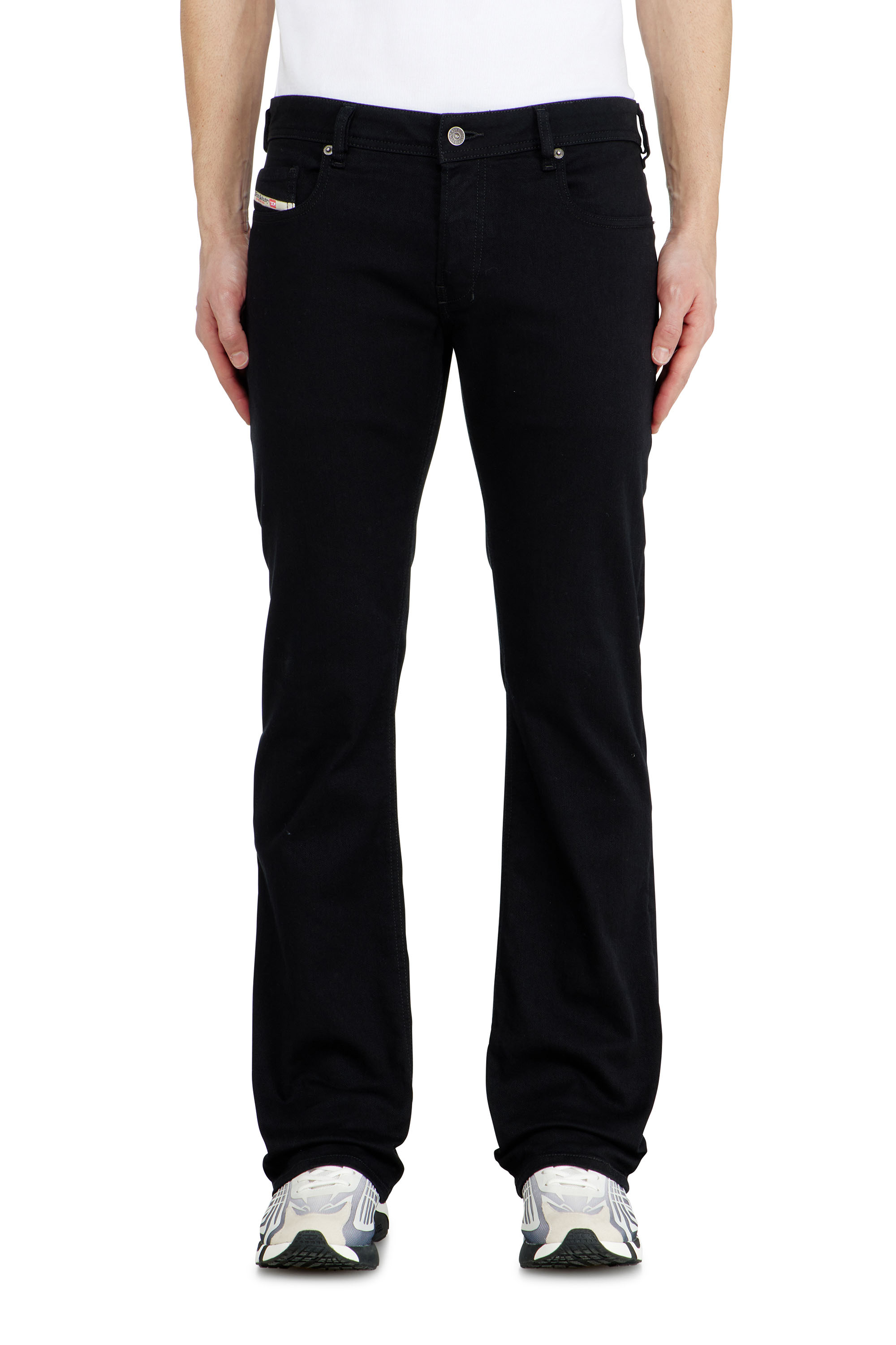 Diesel - Bootcut Jeans 2007 Zatiny 0688H Homme, Noir/Gris fonc&eacute; - Image 1