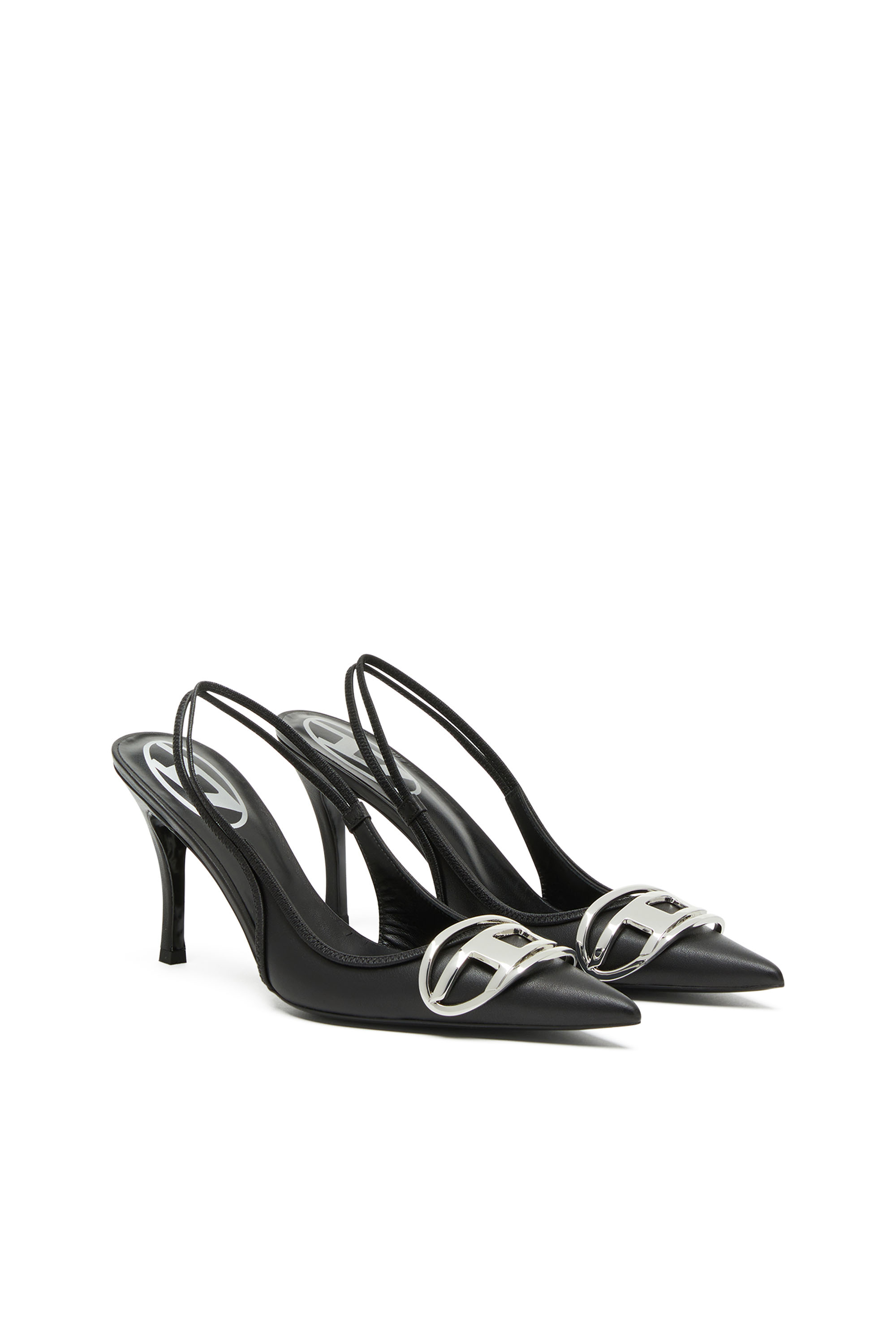 D-VENUS SB, Noir Diesel - D-VENUS SB, D-Venus-Escarpins à bride en cuir nappa Femme in Noir - 8
