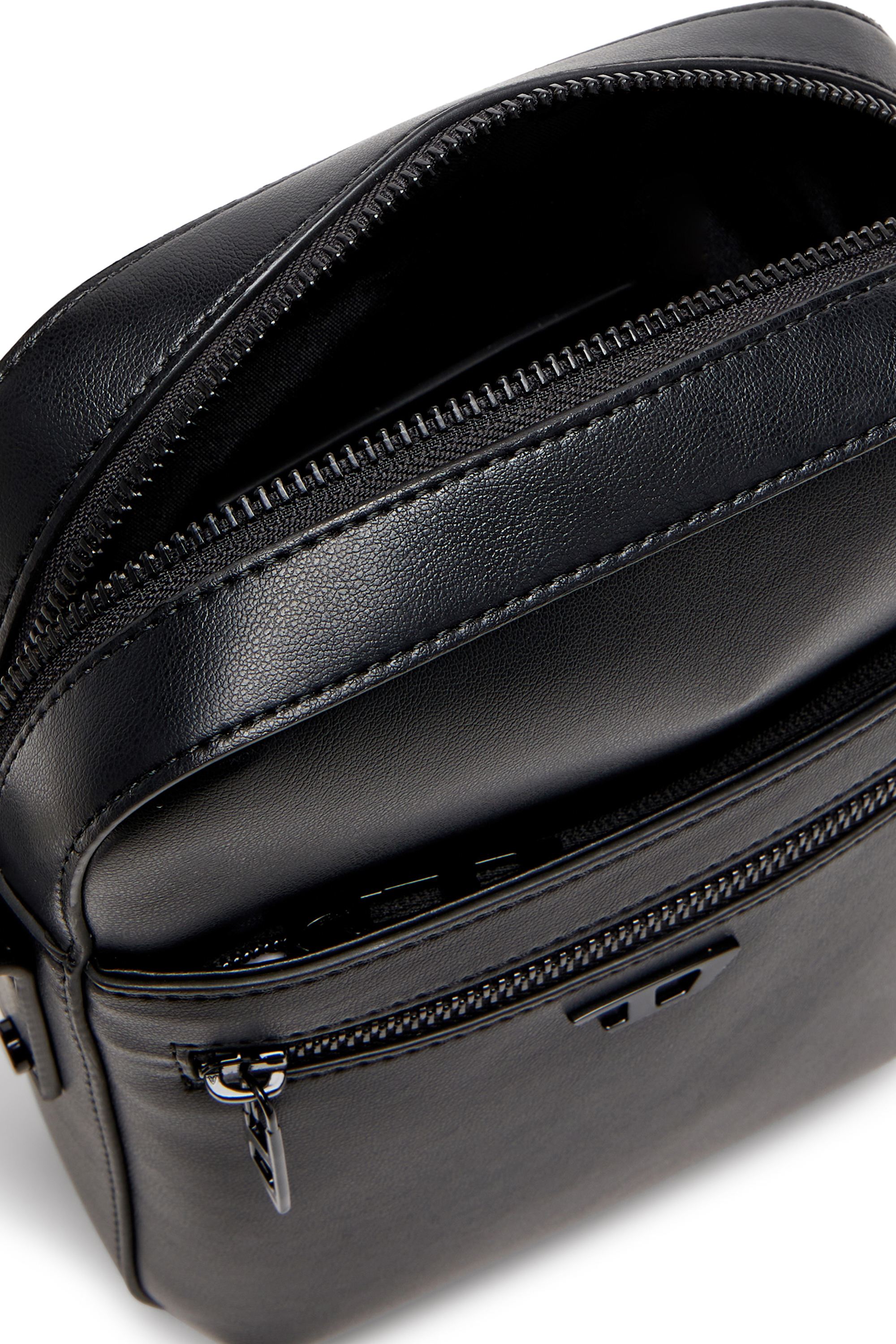 Diesel - RIVET-D CROSSBODY, Rivet-D - Sac bandouli&egrave;re en PU avec rivets Homme in Noir - 3