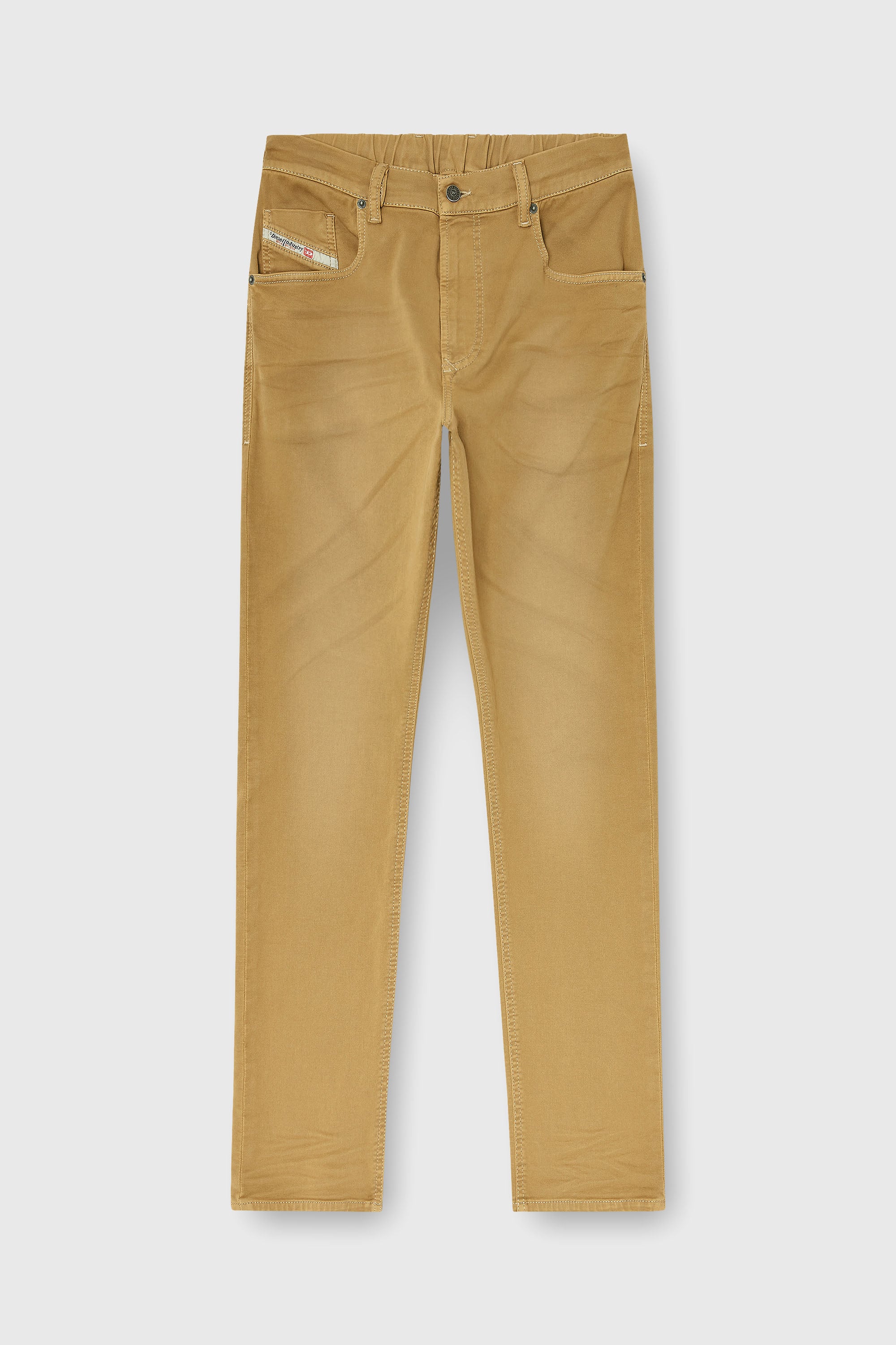 Diesel - Regular 2032 D-Krooley-BW Joggjeans&reg; 0670M Homme, Beige Fonc&eacute; - Image 2