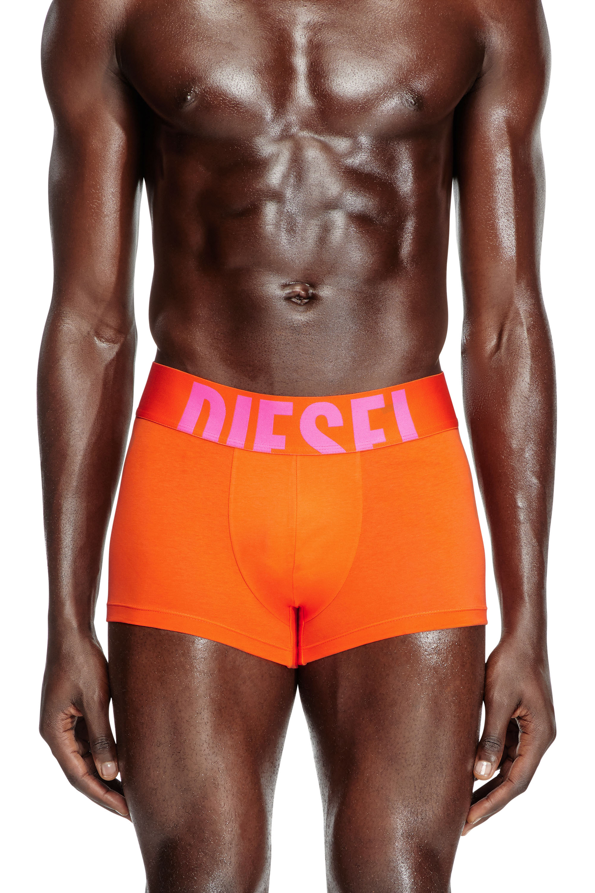 Diesel - UMBX-DAMIENTHREEPACK-5.5EL, Herren Retropants im Dreierpack aus Baumwollstretch in Orange/Grau - 2