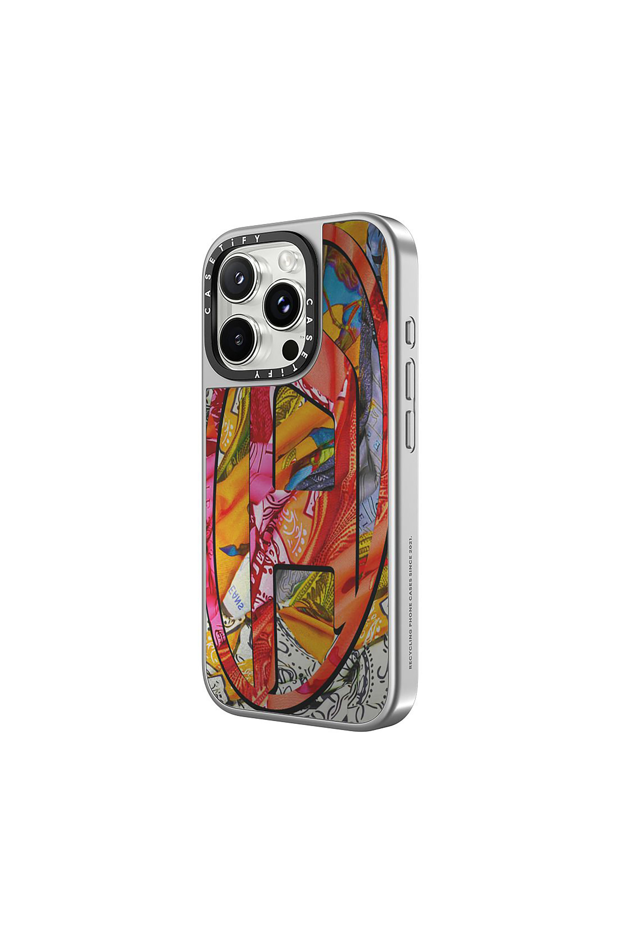 Diesel - 60334 CASETIFY MOULDED CASE, Coque MagSafe Bandana iPhone 16 Pro Mixte in Polychrome - 2