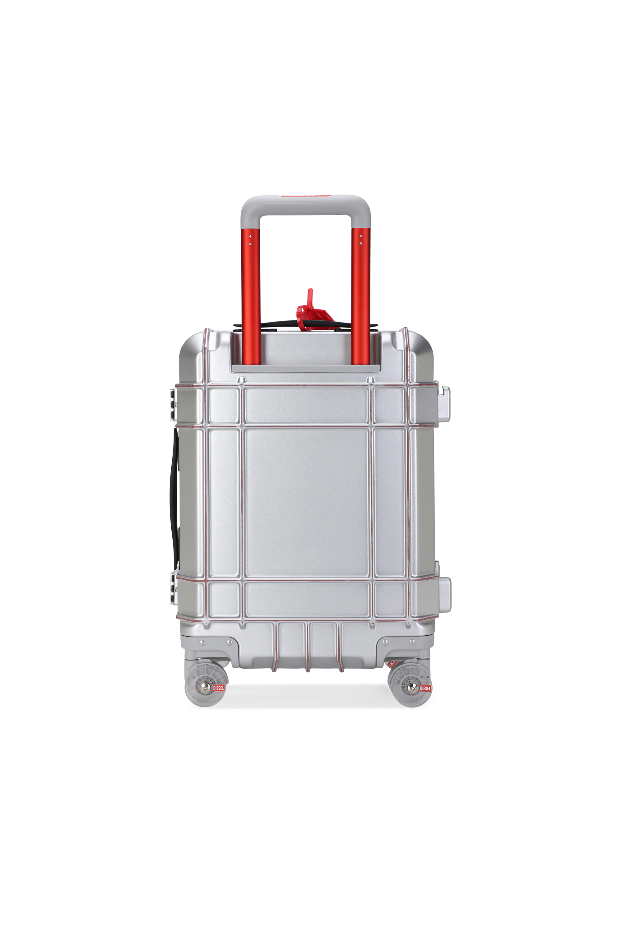 Diesel - DIESEL PC STRONG IMAGE TROLLEY- DSL003, Valise robuste taille S Mixte in Gris argent&eacute; - 3
