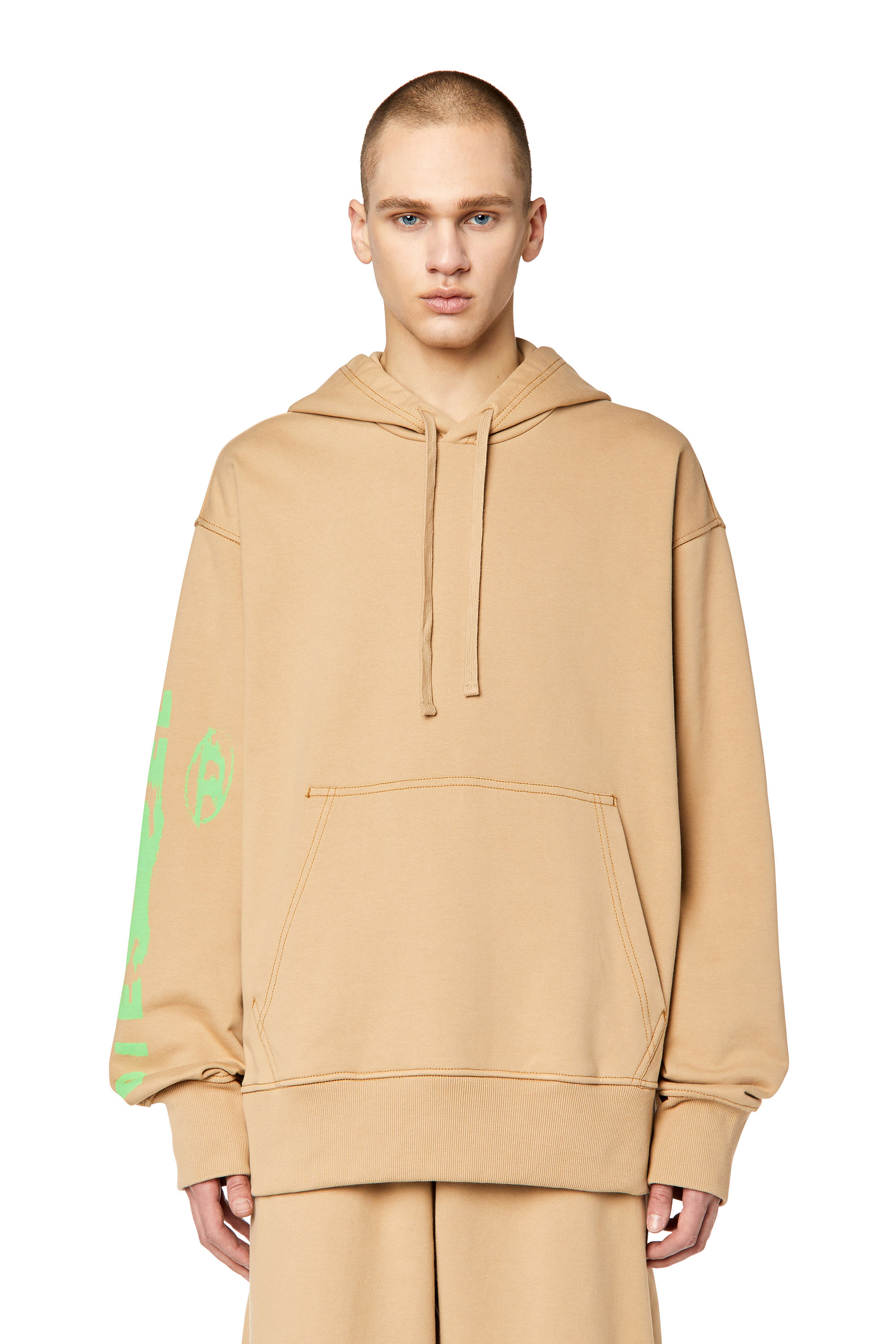 Diesel - S-MACS-HOOD-G7, Beige - Image 1