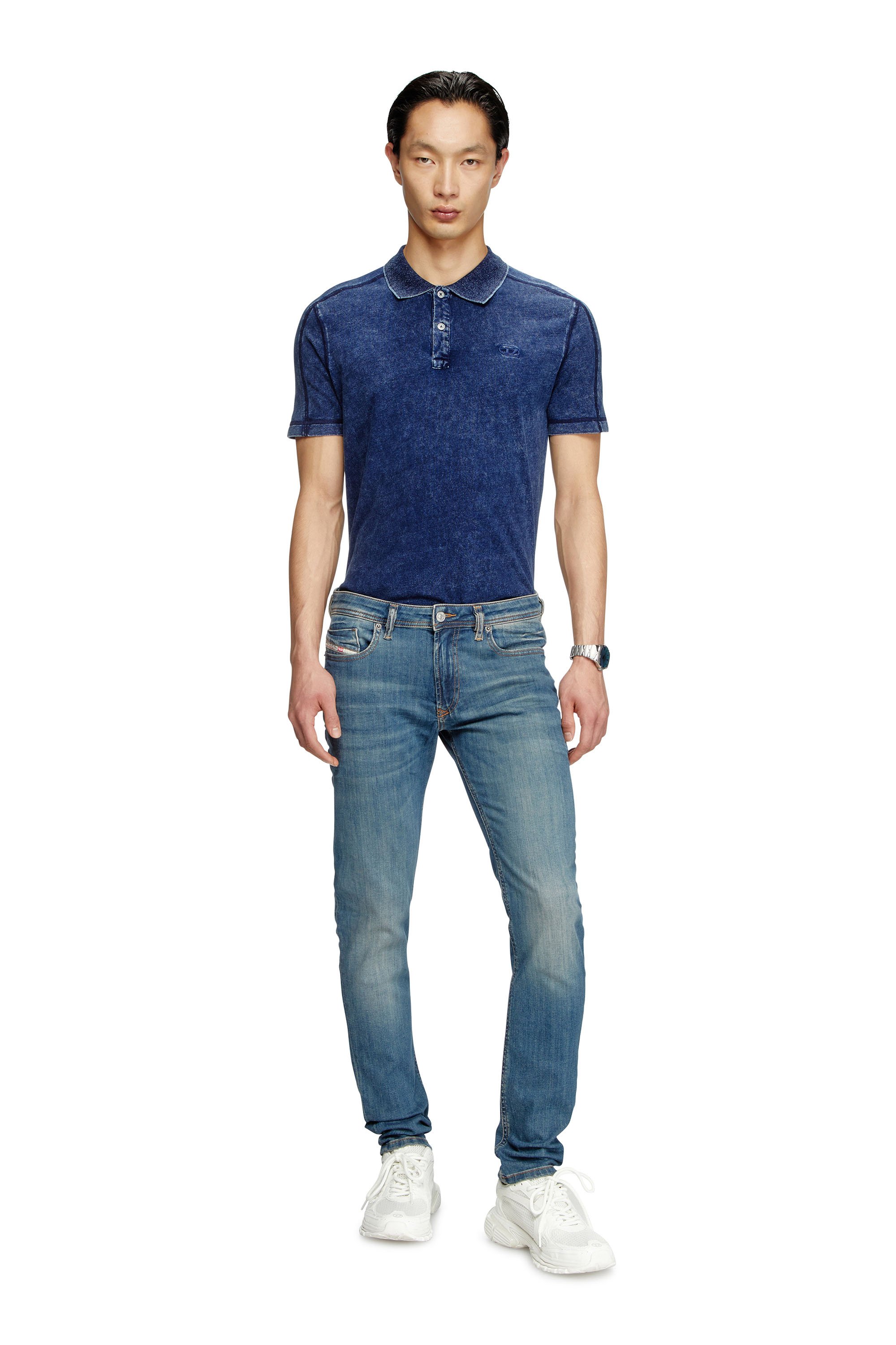 Diesel - Skinny Jeans 1979 Sleenker 0BMBT Uomo, Blu medio - Image 2