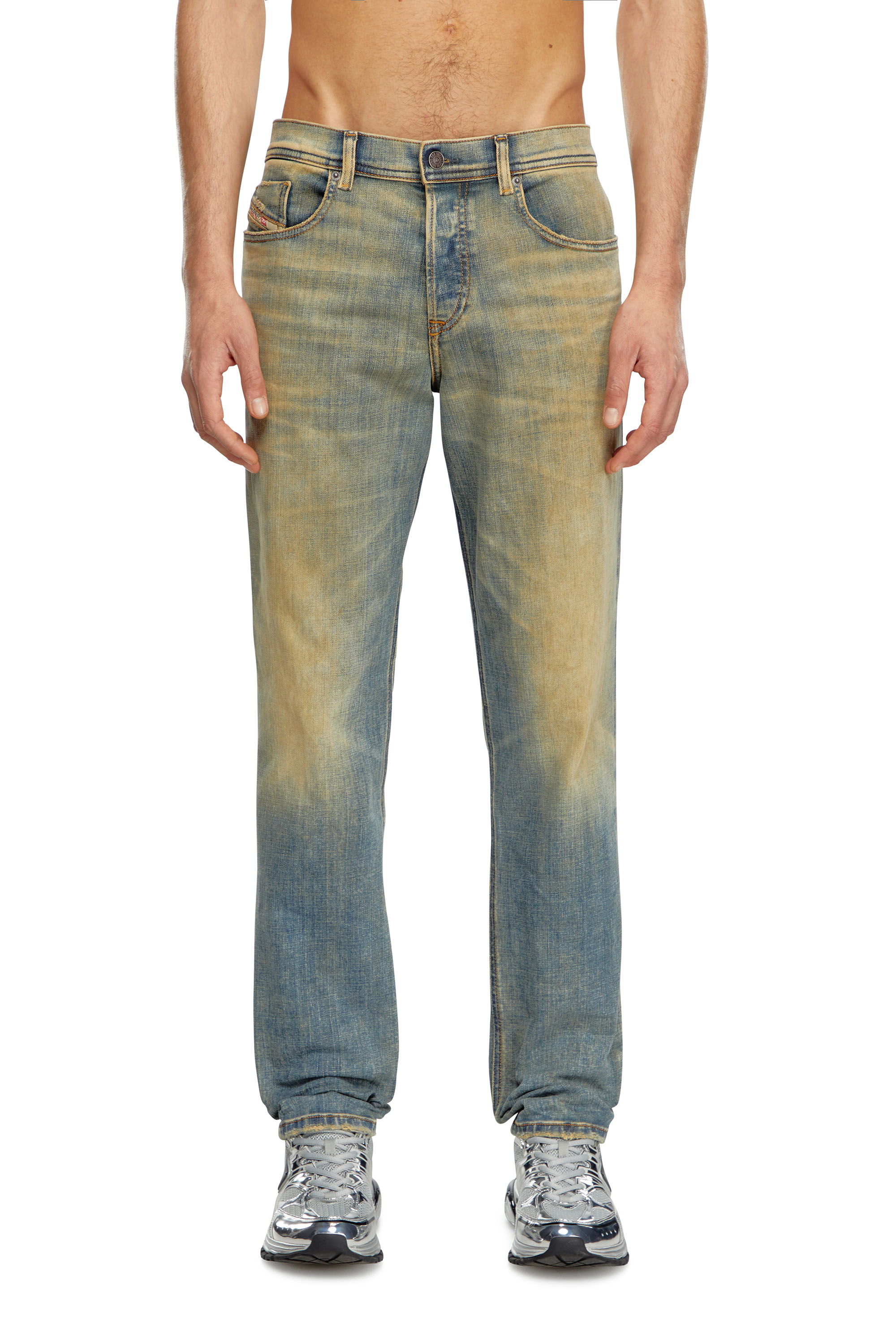 Diesel - Homme Tapered Jeans 2023 D-Finitive 09J51, Bleu moyen - Image 1