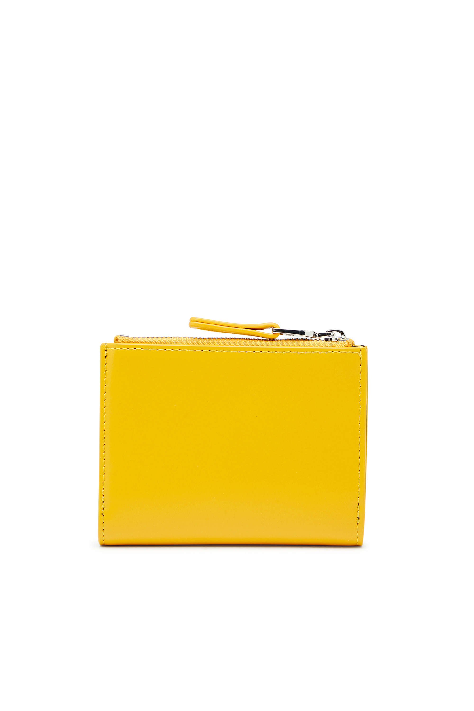 Diesel - 1DR BI-FOLD ZIP II, Portafoglio a libro small in pelle Donna in Giallo - 2