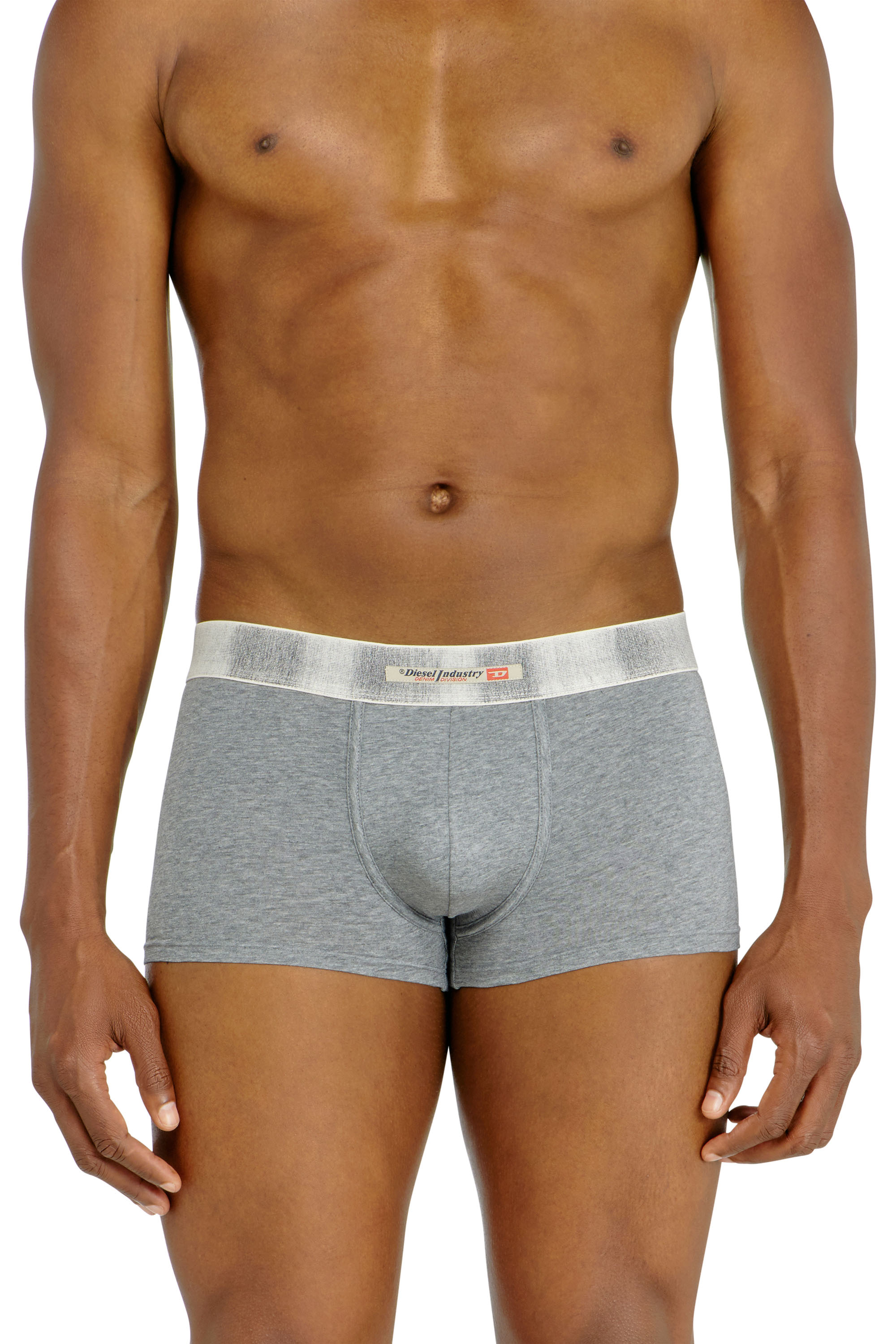 Diesel - DAMIEN-DNM-3PACK, Set da tre boxer in cotone elasticizzato con fascia in raso Uomo in Multicolor - 2