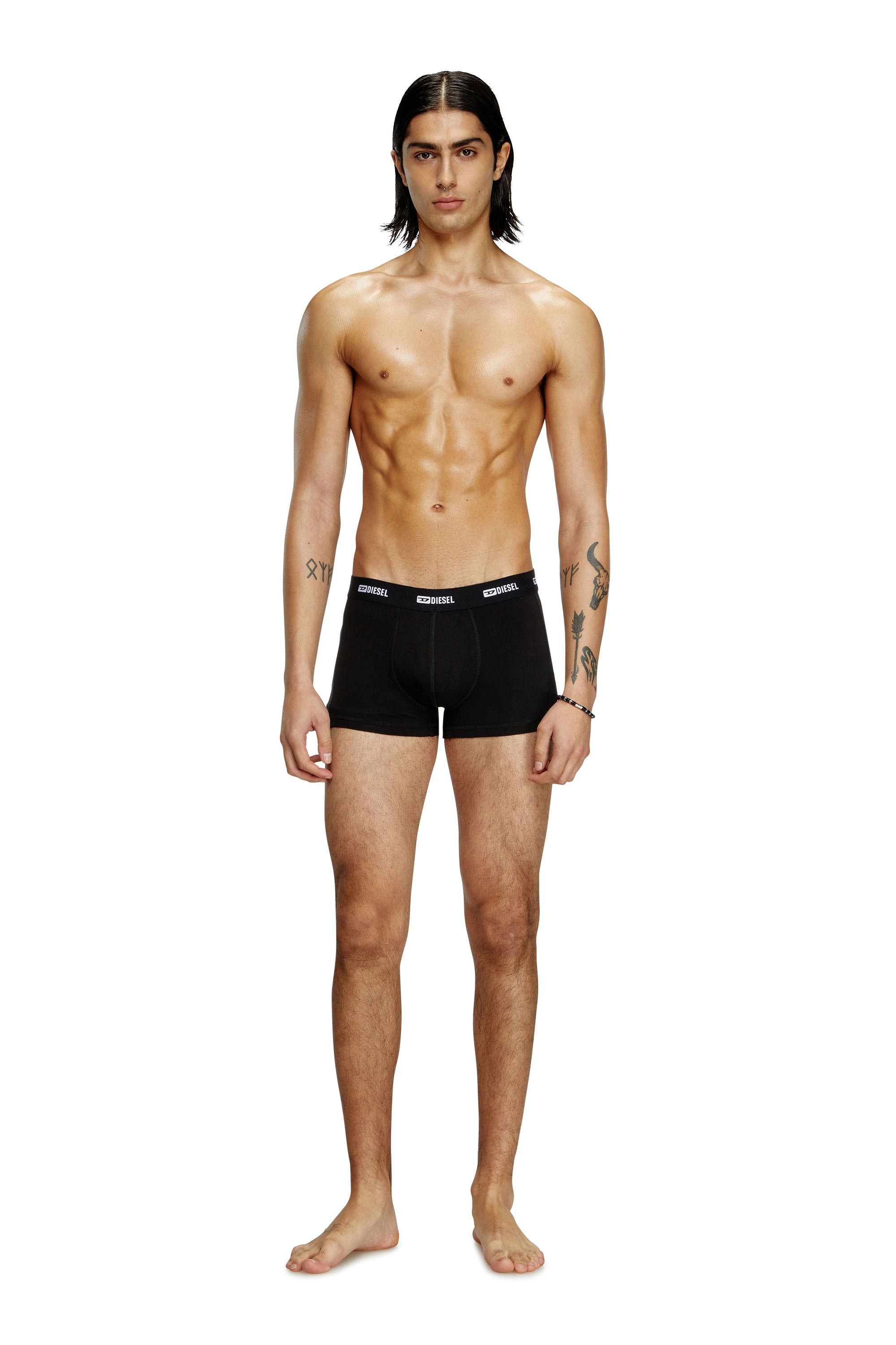 Diesel - DAMIEN-UTLT-3PACK, Set da tre paia di boxer Uomo in Nero - 3