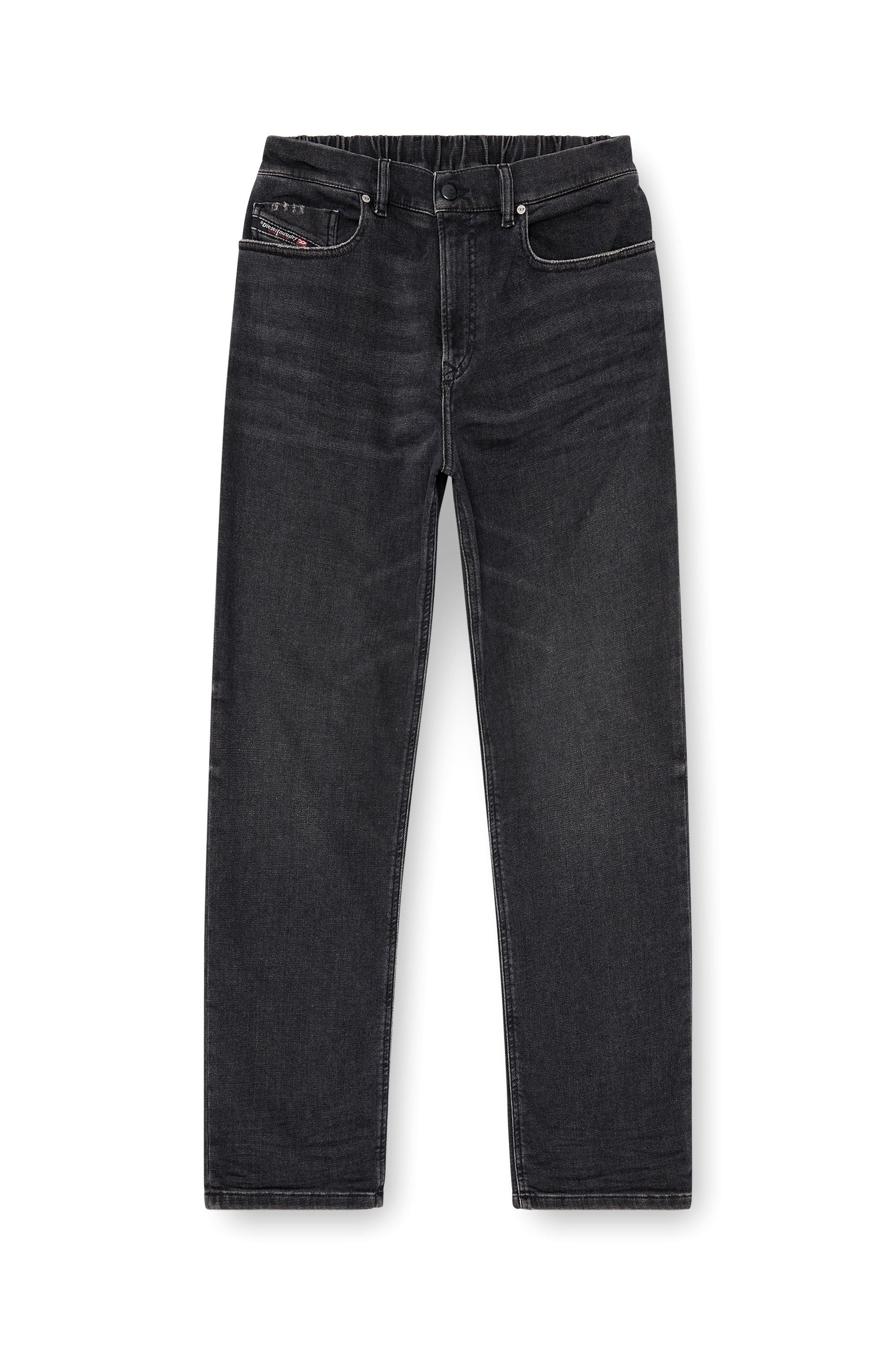 Diesel - Regular 2090 D-Veekley Joggjeans&reg; 09P92 Uomo, Nero/Grigio scuro - Image 3