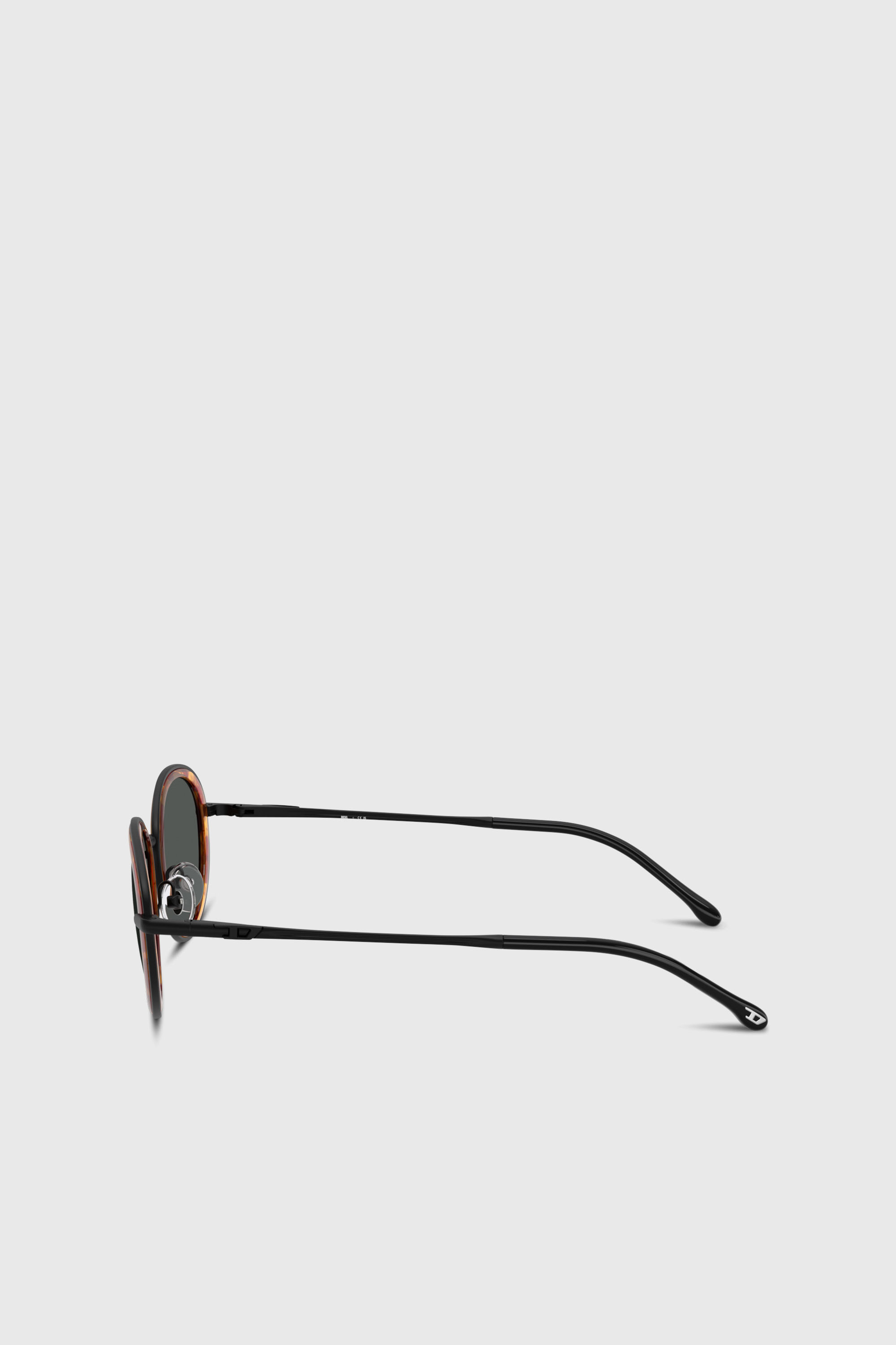 Diesel - 0DL1018, Occhiali da sole ovali Unisex in Nero - 2