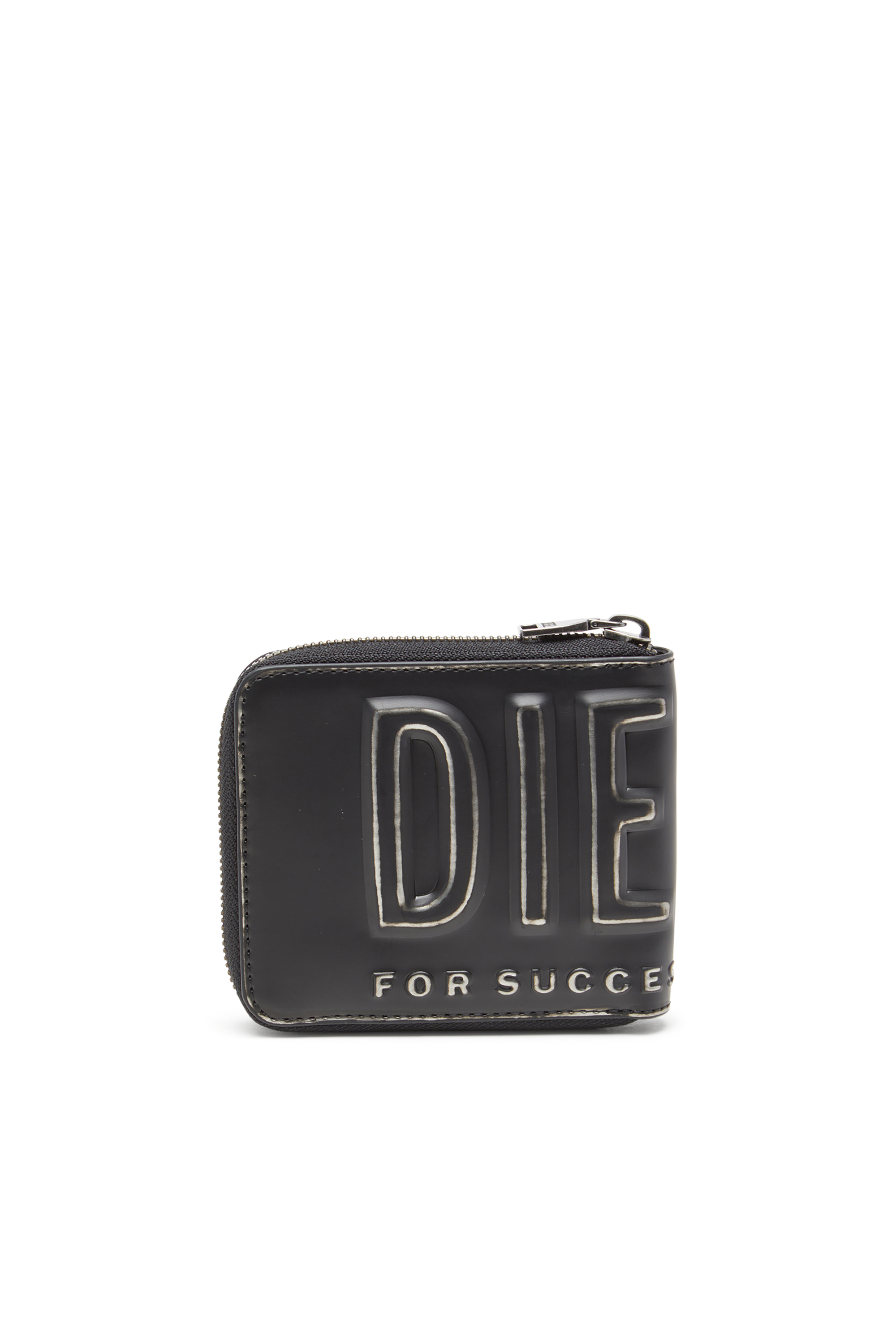 Diesel - DSL 3D- BI FOLD COIN ZIP XS, Portefeuille avec zip Homme in Noir - 2