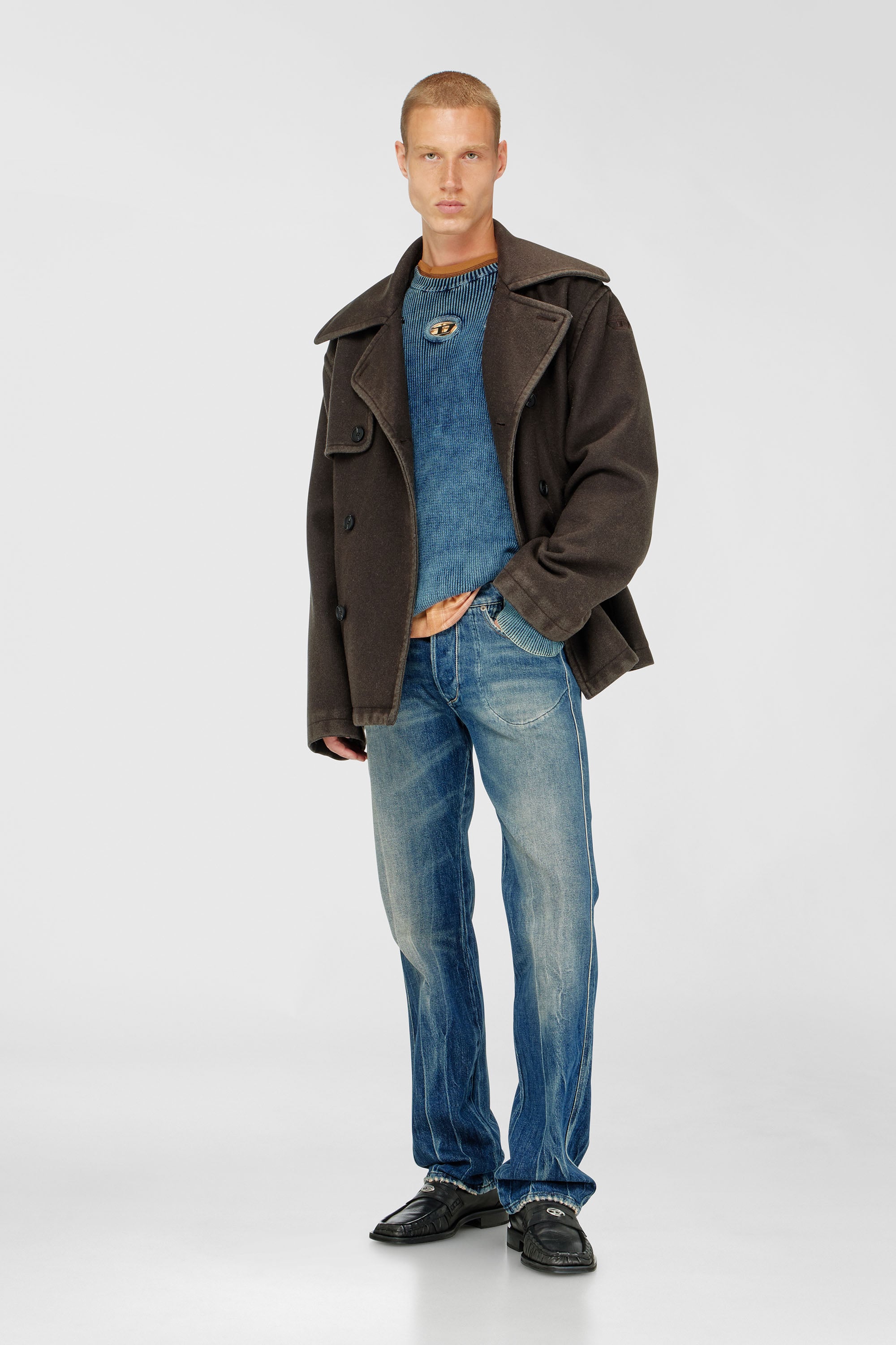 Diesel - Herren Regular Jeans 1985 Larkee 09Q27, Mittelblau - 2