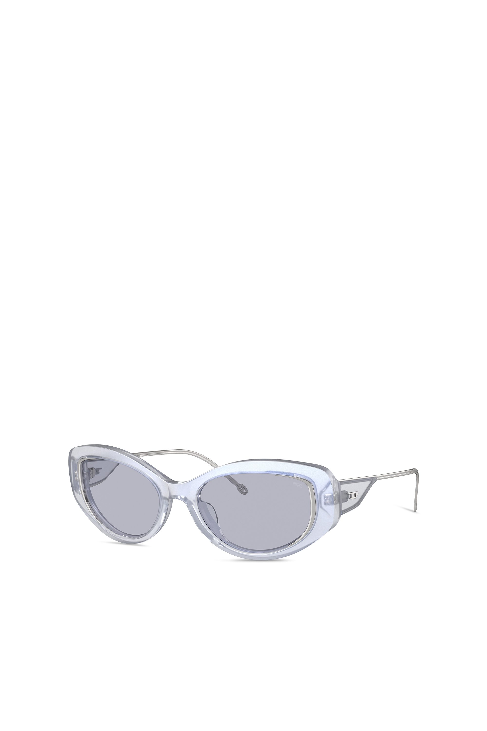 Diesel - 0DL2001 SIZE 54, Lunettes de soleil cat-eye Mixte in Gris - 4