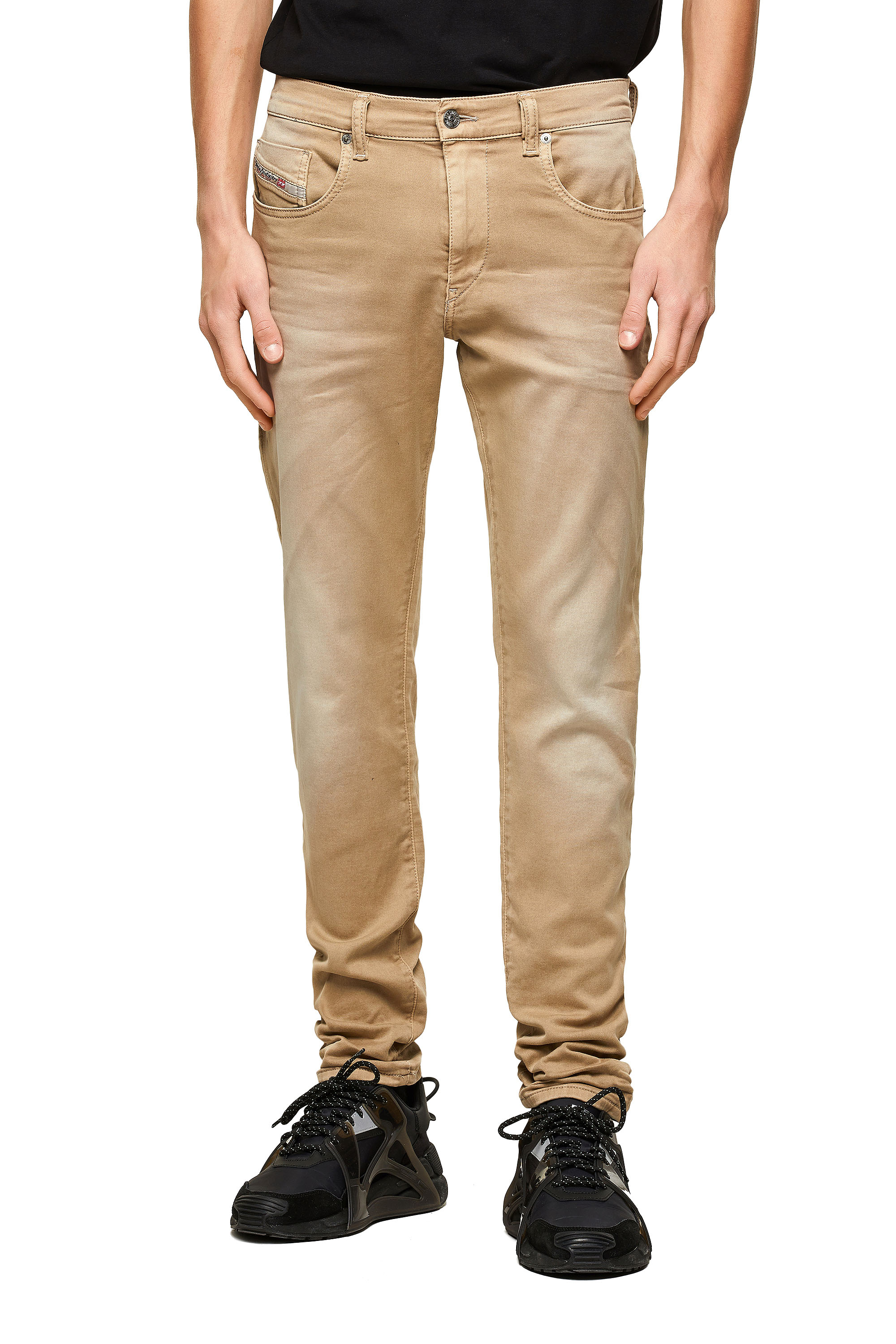 D-Strukt JoggJeans® 0670M, Hellbraun - Jeans