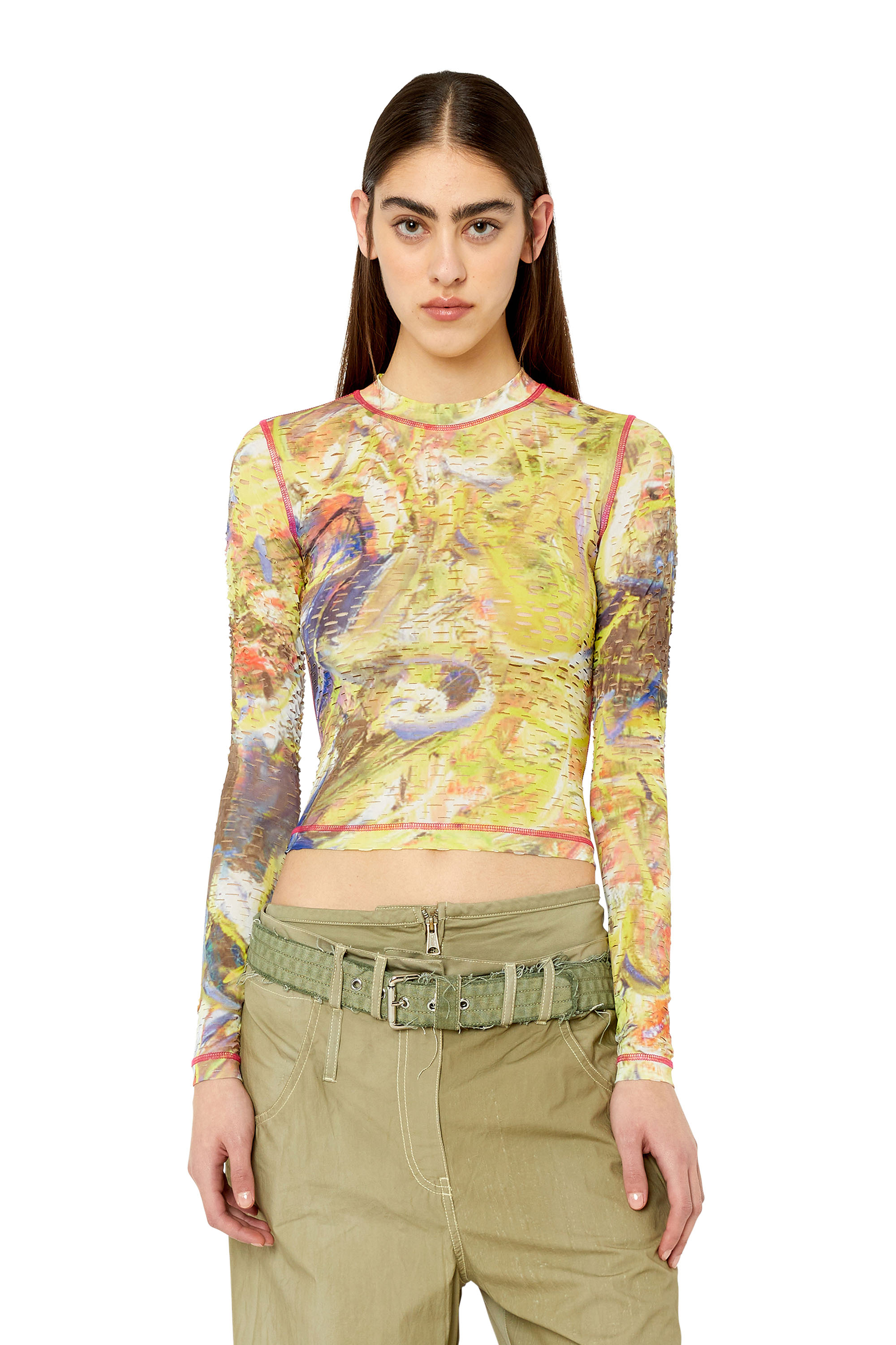 Diesel - T-CLADDY, White/Yellow - Image 1