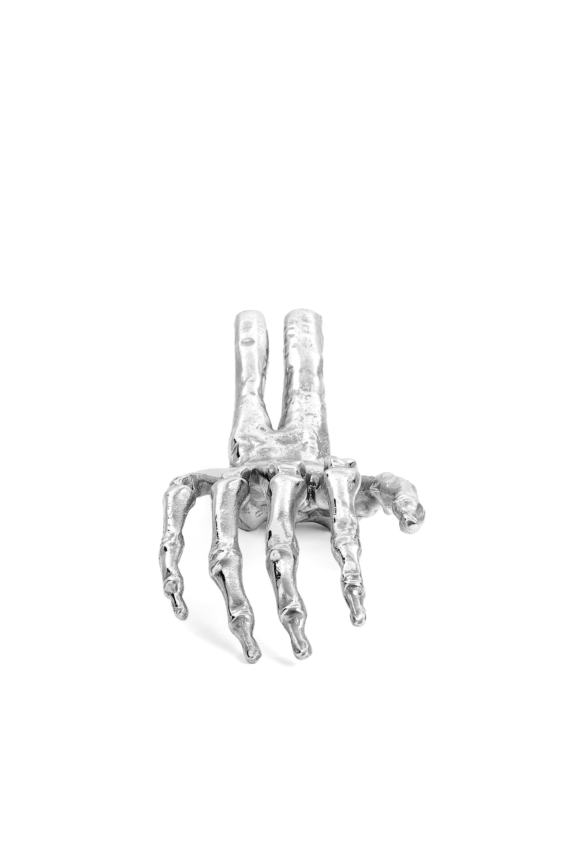 Diesel - 10889 WUNDERKAMMER, Unisex Wunderkammer "Hand in glove" in Silber - 1