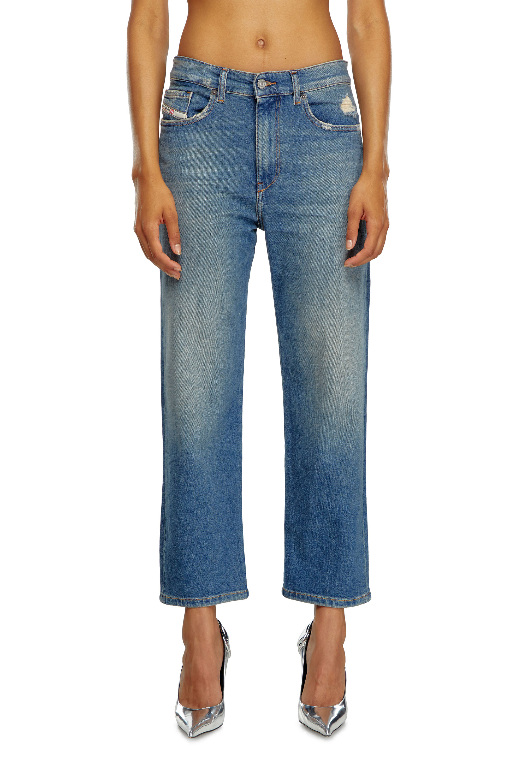 Diesel - Donna Boyfriend Jeans 2016 D-Air 0GRDG, Blu Chiaro - Image 1