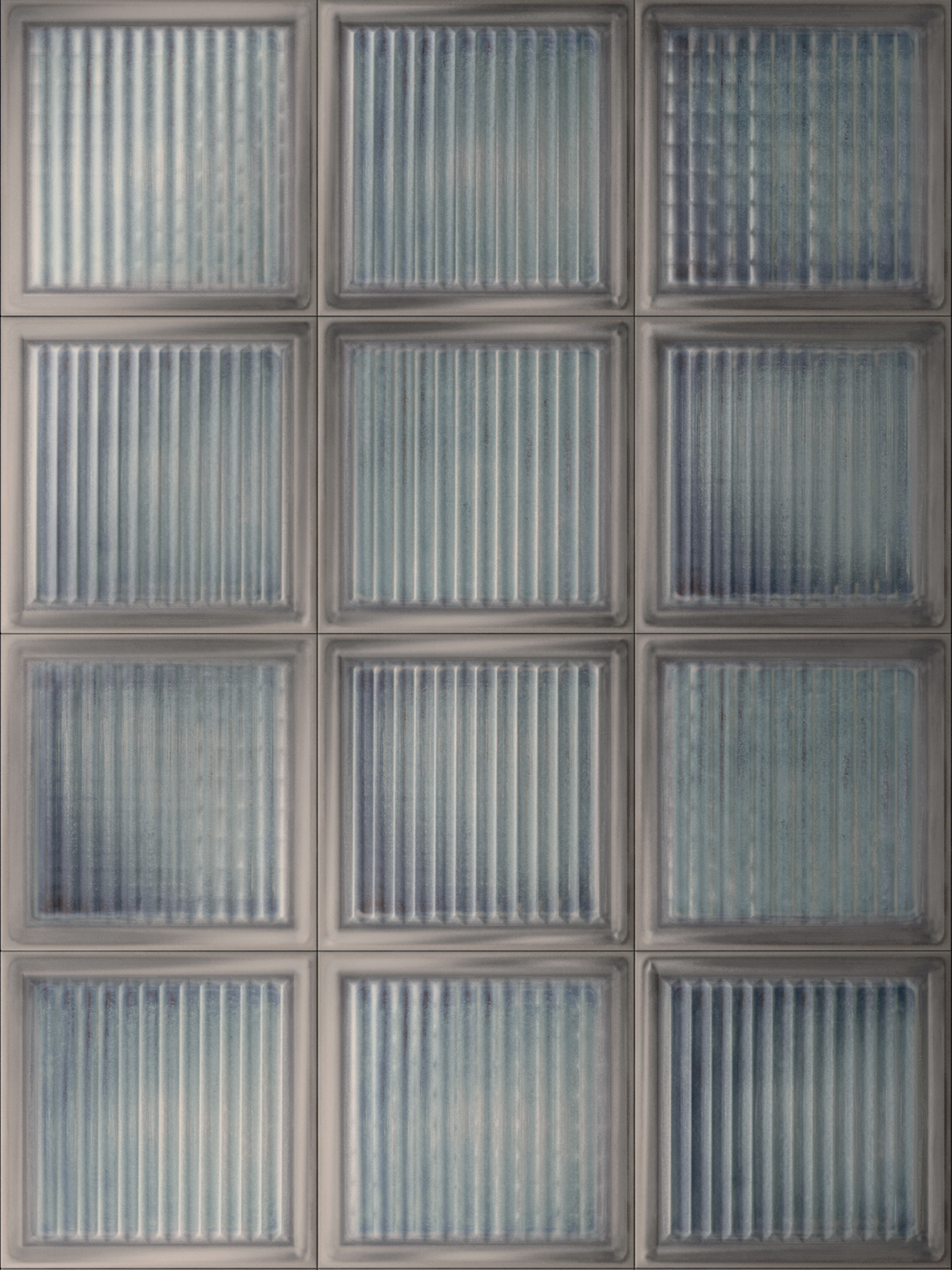 GLASS BLOCKS - WALL TILES, Glass Azure - Ceramics