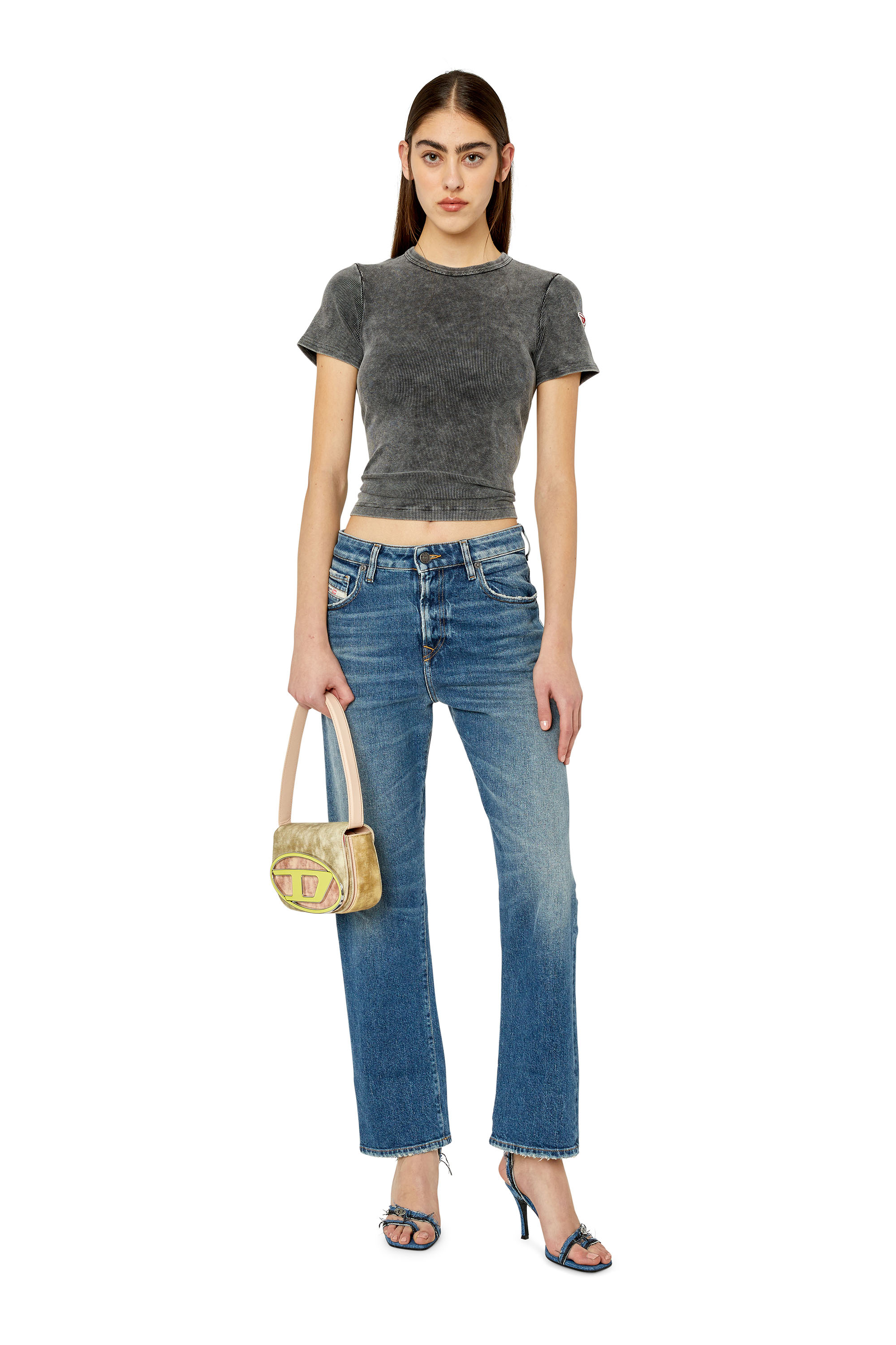 Diesel - 1999 D-Reggy 007L1 Straight Jeans, Blu medio - Image 4