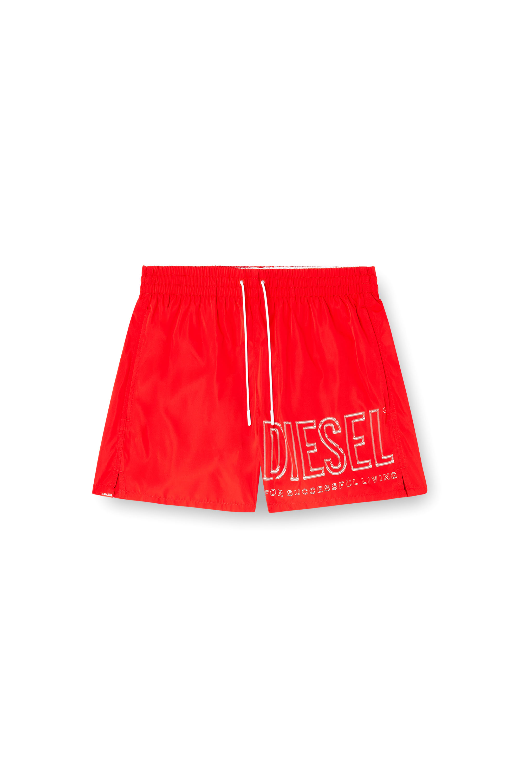 Diesel - OLYMPIC-34-D-CORE, Herren Mittellange Badeshorts mit Umriss-Logo in null - 3