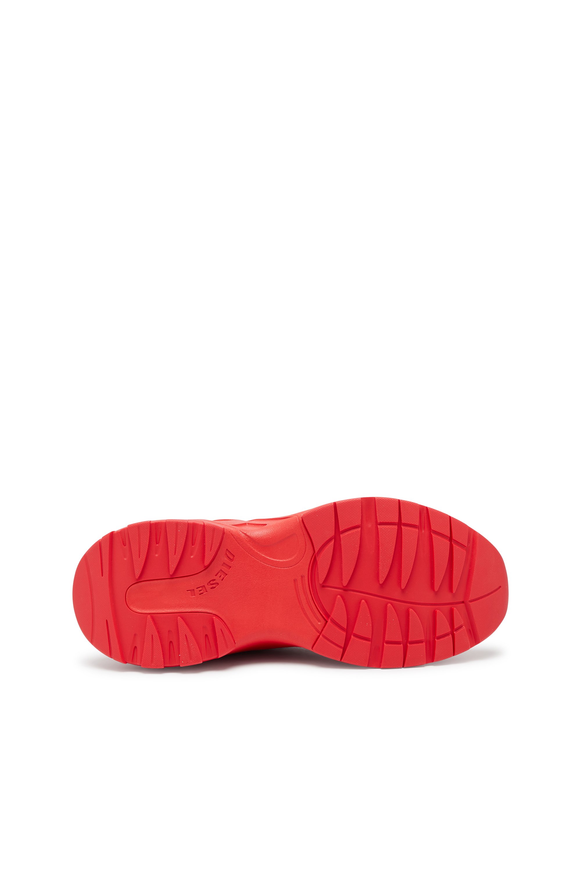 Diesel - S-D-RUNNER X, S-D-Runner X-Sneakers Slip-on avec cou-de-pied Oval D mat Mixte in Rouge - 4