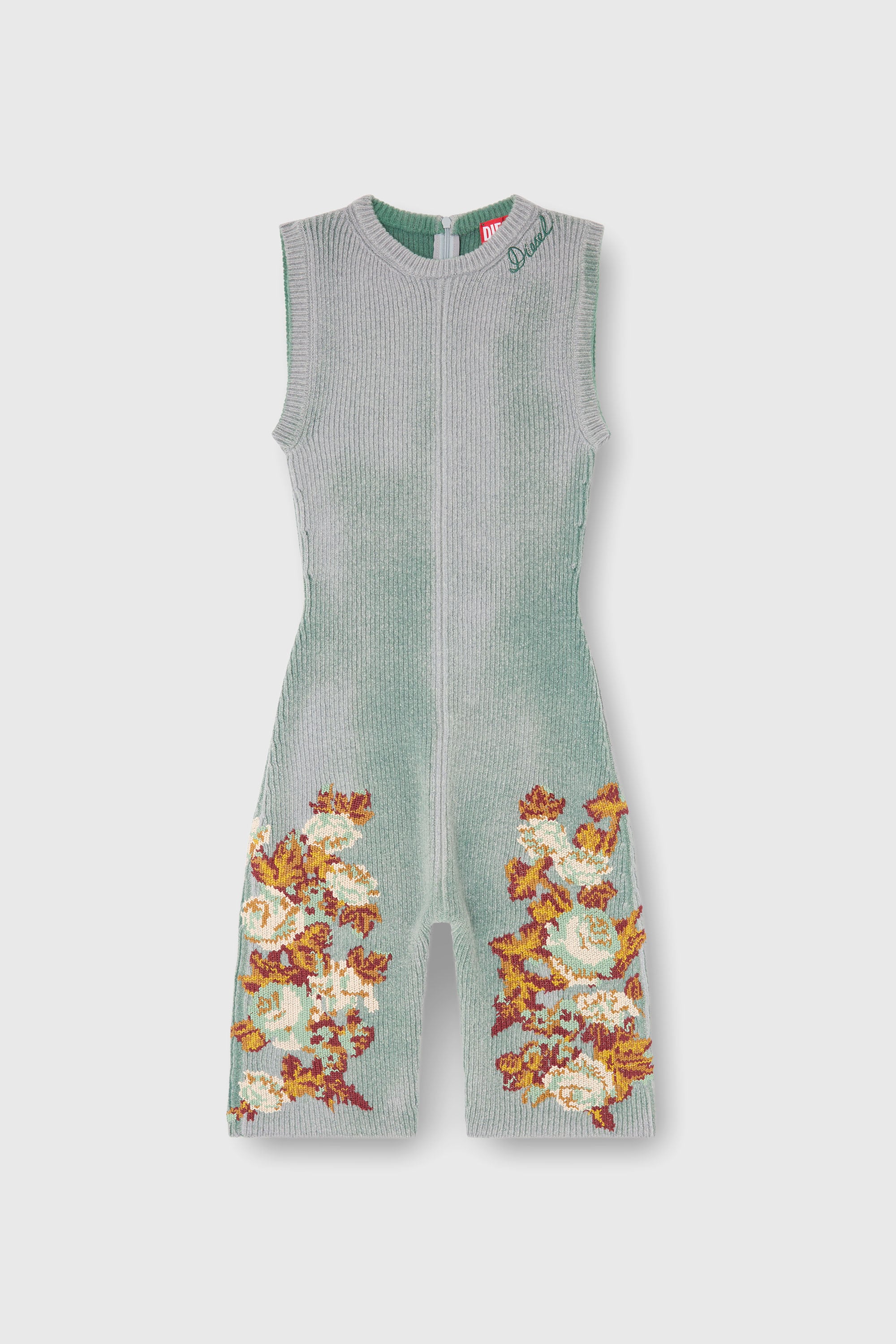Diesel - M-RAREM, Combinaison en maille &agrave; motif floral Femme in ToBeDefined - 2