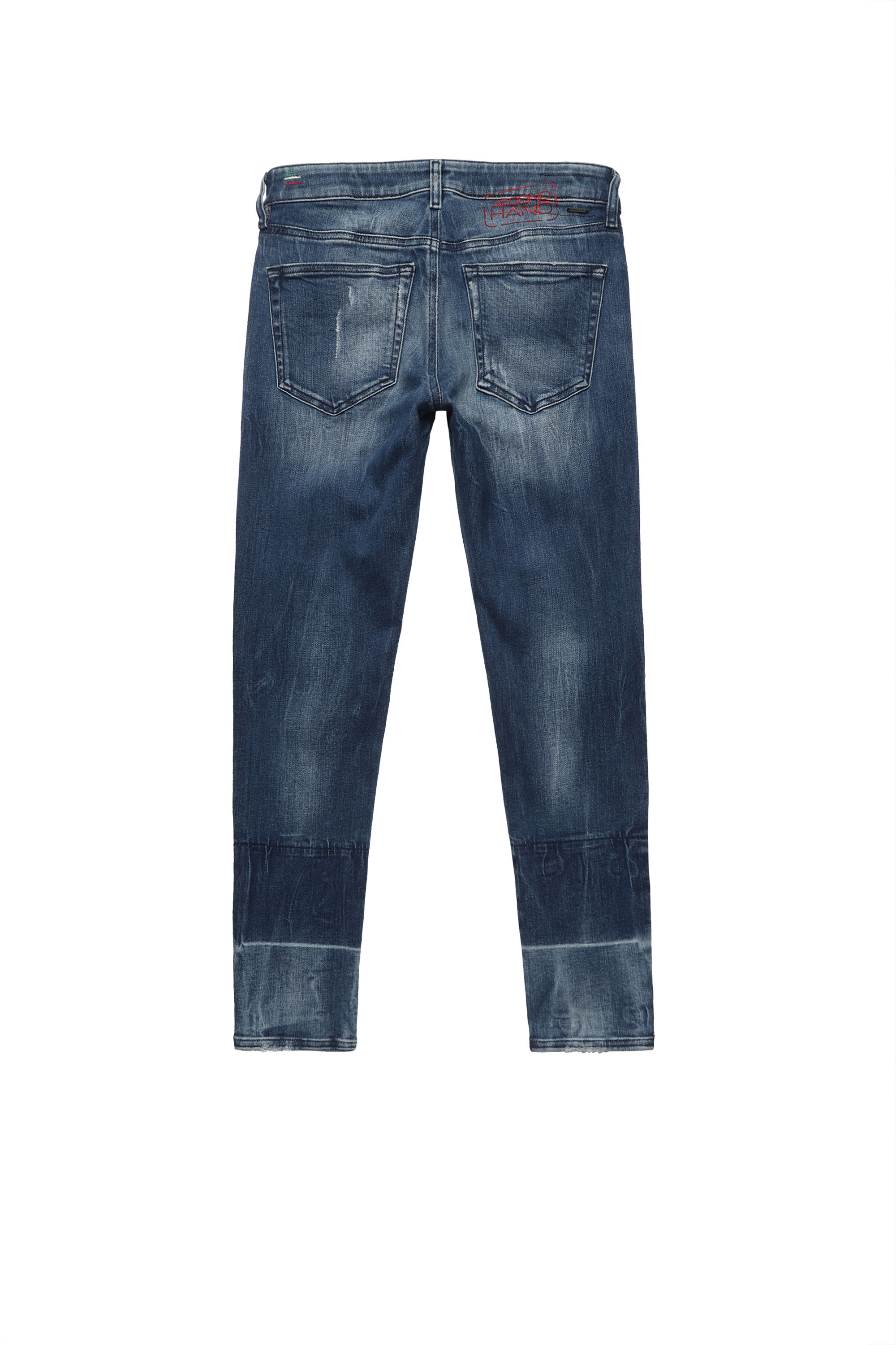 Diesel - SLANDY, Damen Diesel Damen - Jeans Mittelblau in Mittelblau - 2