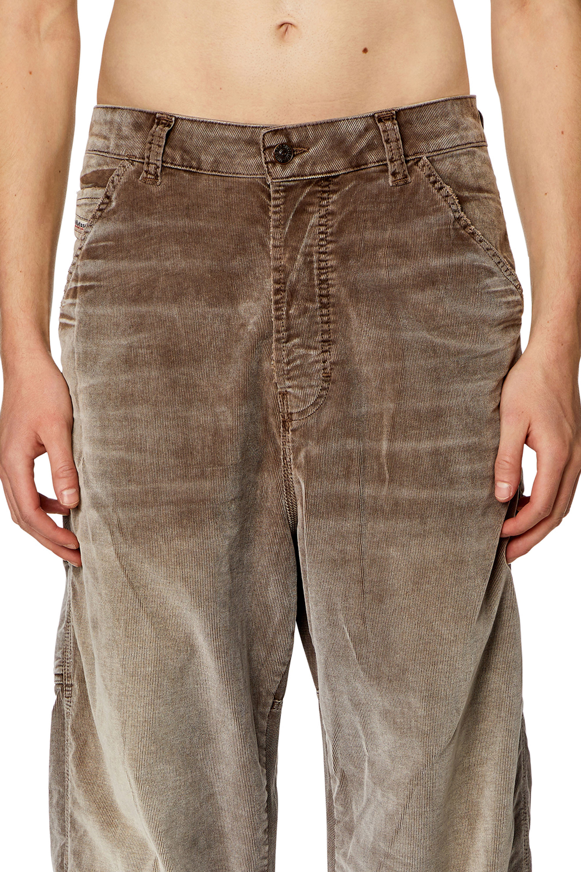Diesel - Straight Jeans D-Livery 068JF, Marrone - Image 3