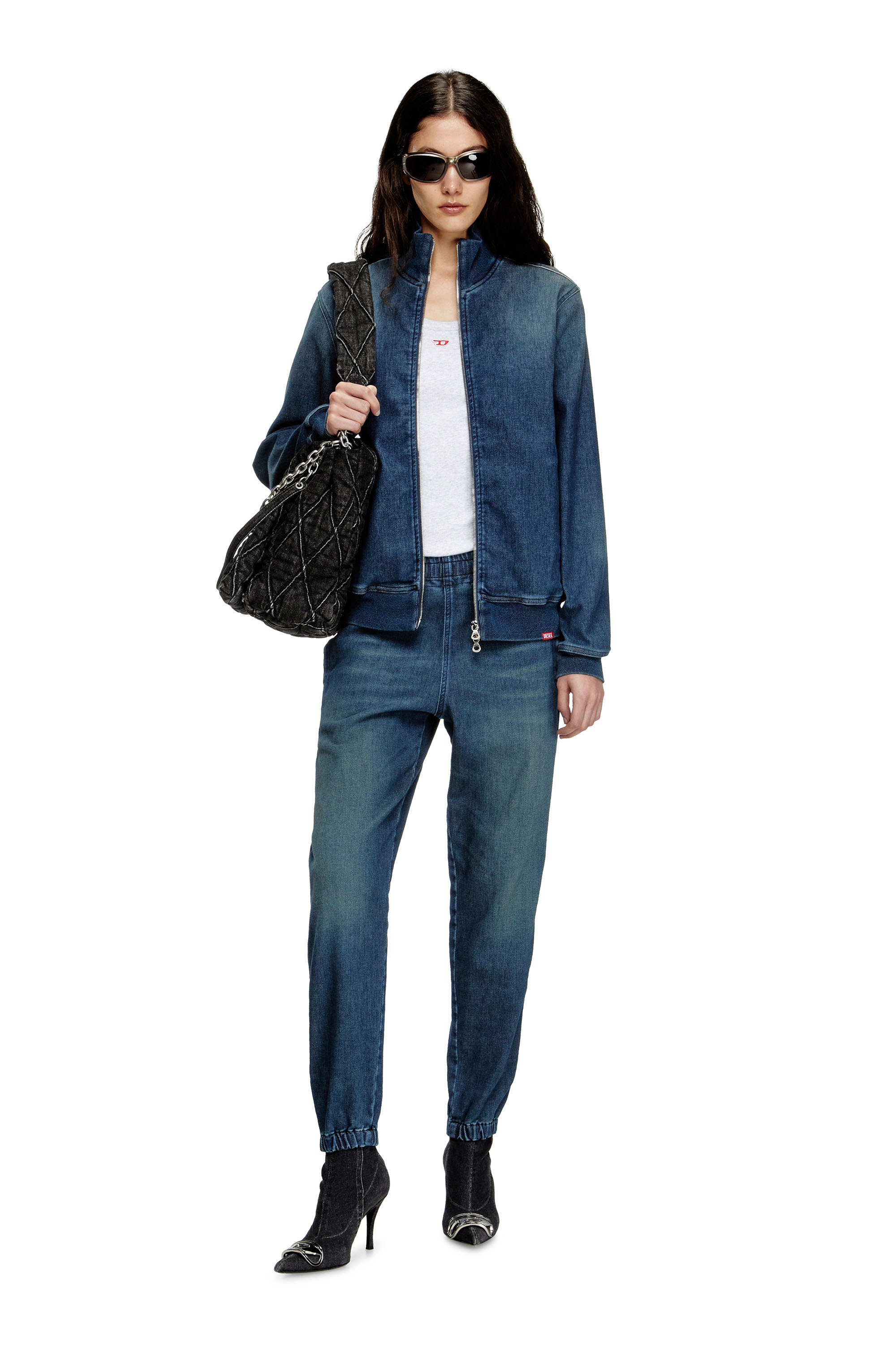 Slim D-Labb Track denim 09L75, Medium blue Diesel - Unisex's Slim D-Labb Track denim 09L75, Medium blue - 7
