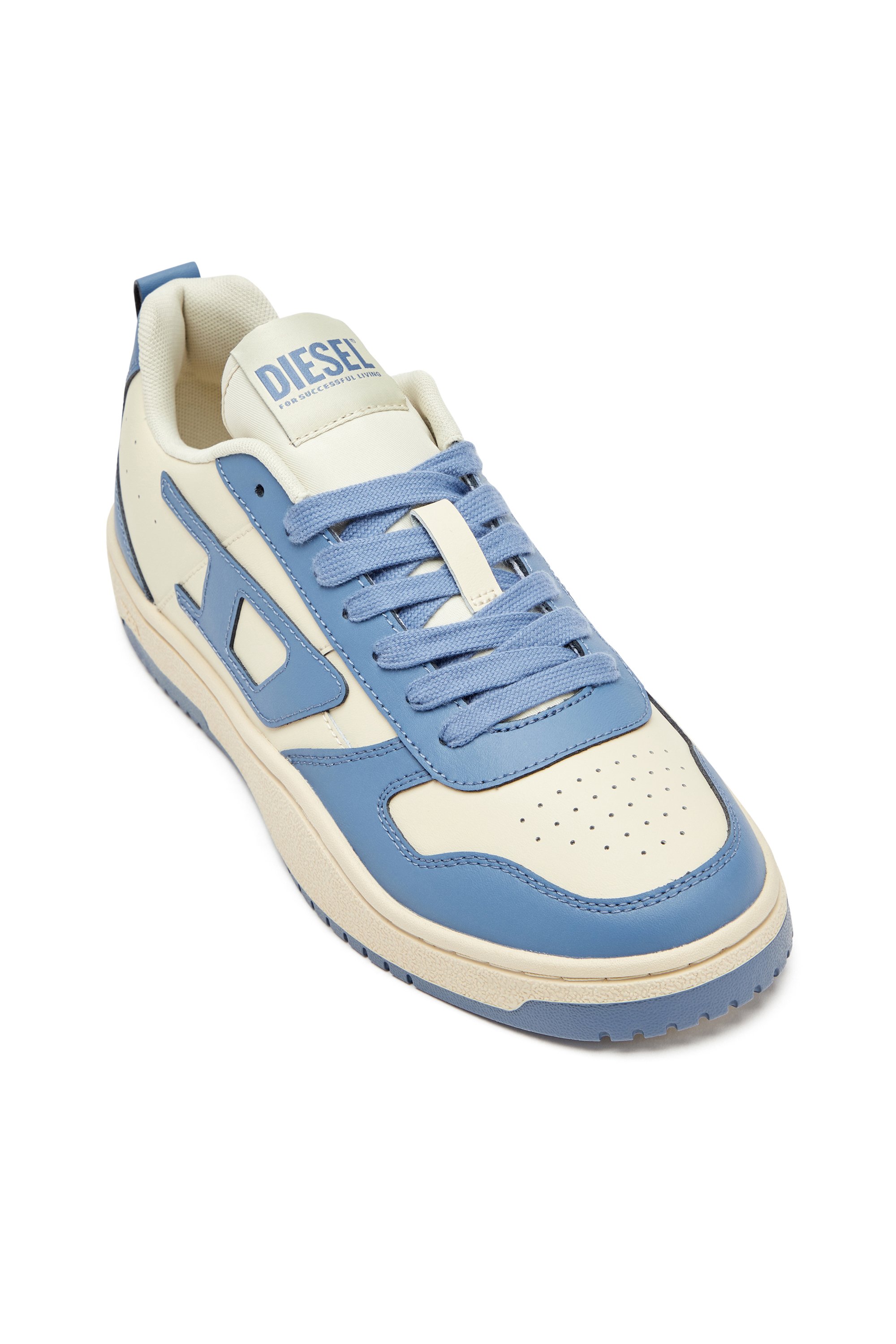 Diesel - S-UKIYO V2 LOW, S-Ukiyo Low-Sneaker low-top in pelle e nylon Uomo in Multicolor - 6