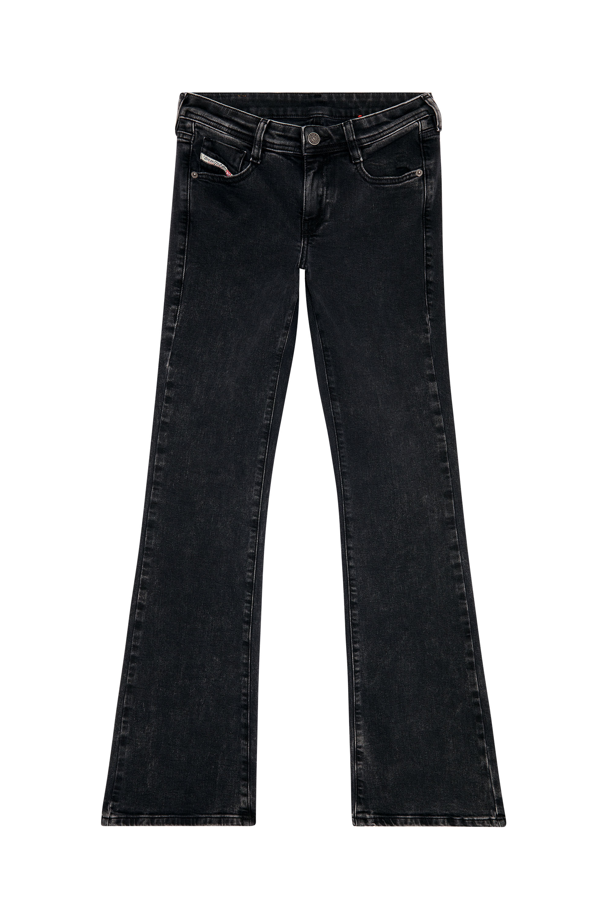 Diesel - Bootcut and Flare Jeans 1969 D-Ebbey 0ENAP, Nero/Grigio scuro - Image 5