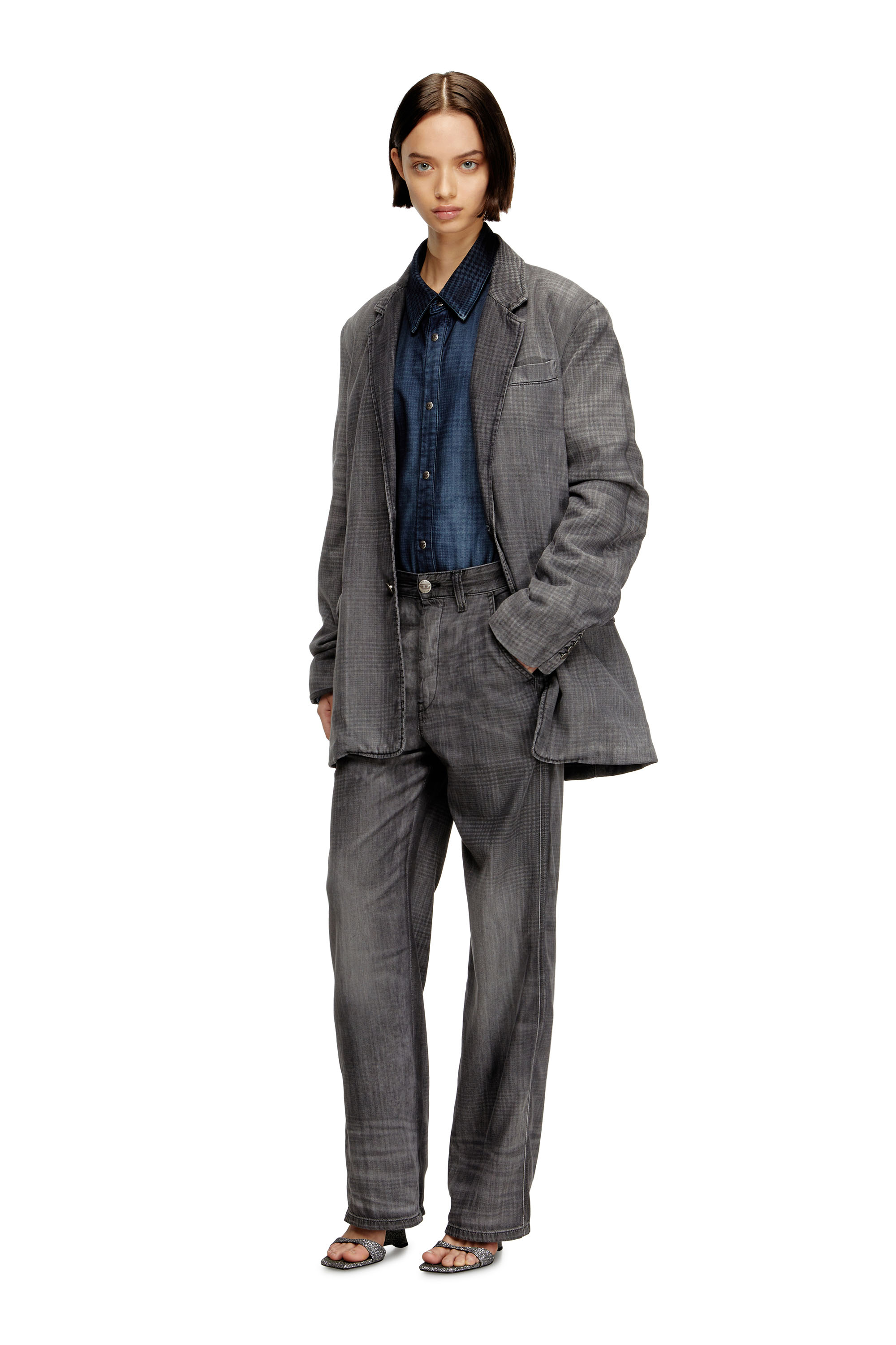 Diesel - Unisex Regular Jeans D-Phant-chino 068UJ, Grau - 2