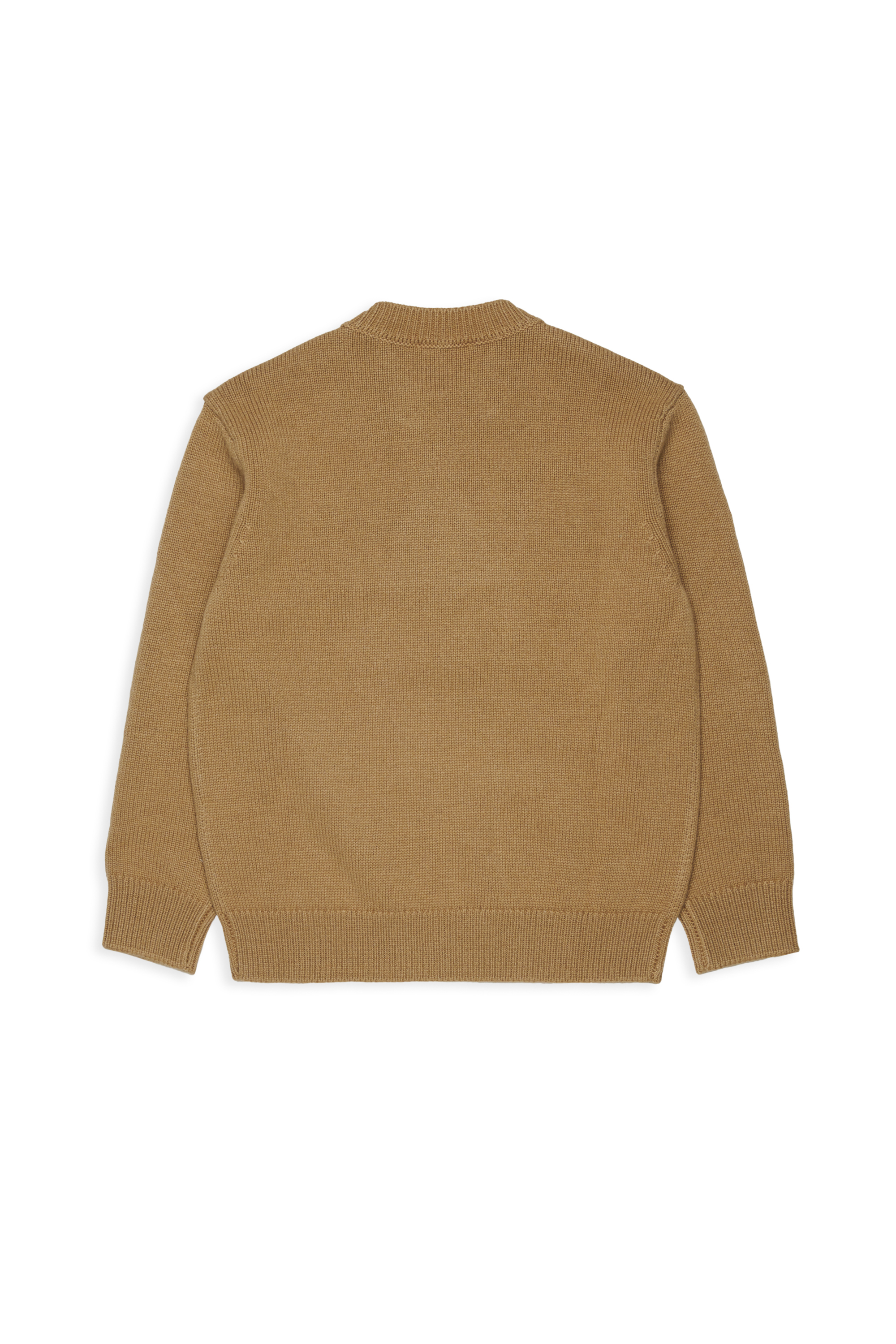 Diesel - KONZI OVER, Herren Pullover mit Kaschmir-Anteil und destroyed logo in Braun - 2