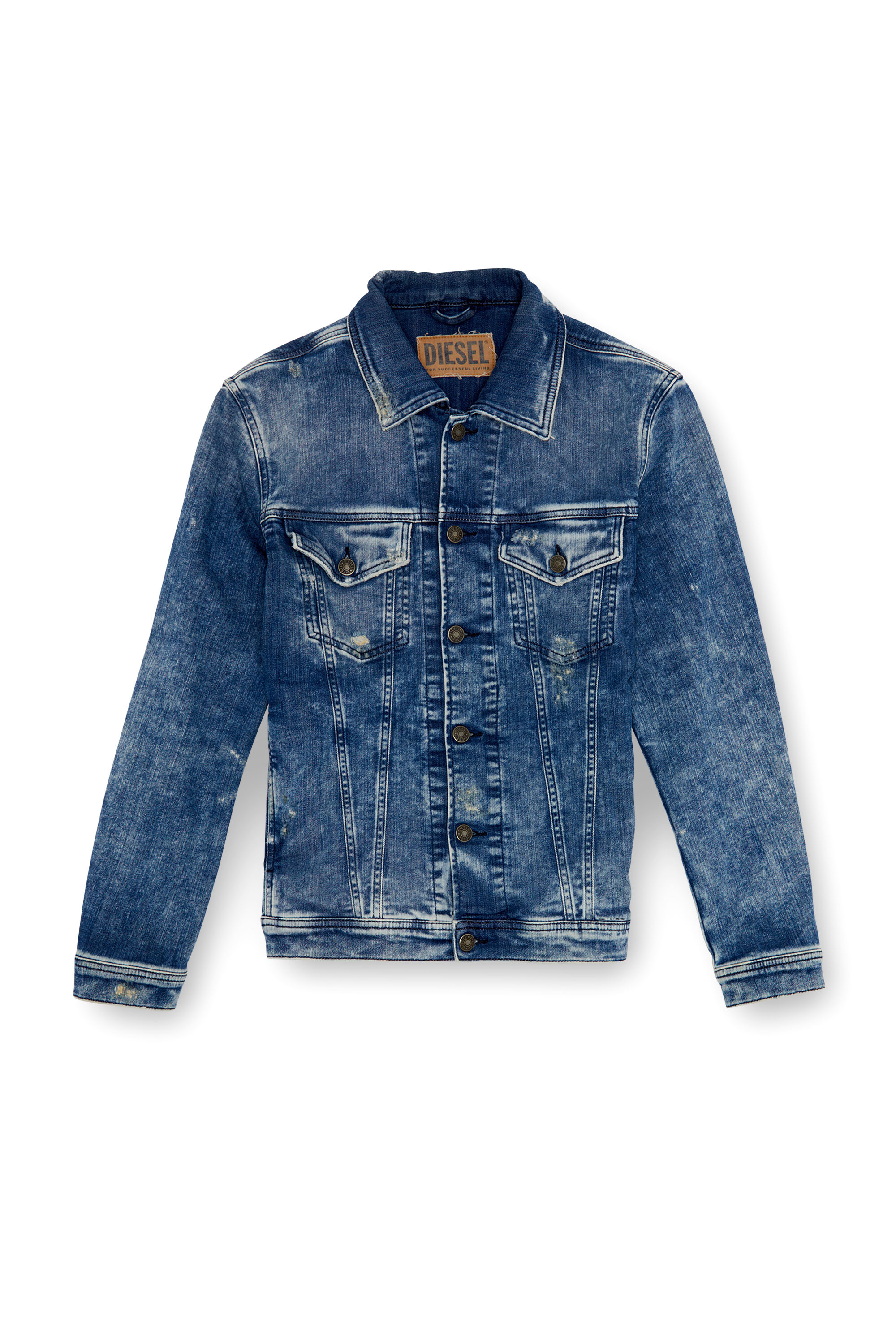 Diesel - NHILL-TW, Man's Man - Denim Jackets Medium blue in null - 1