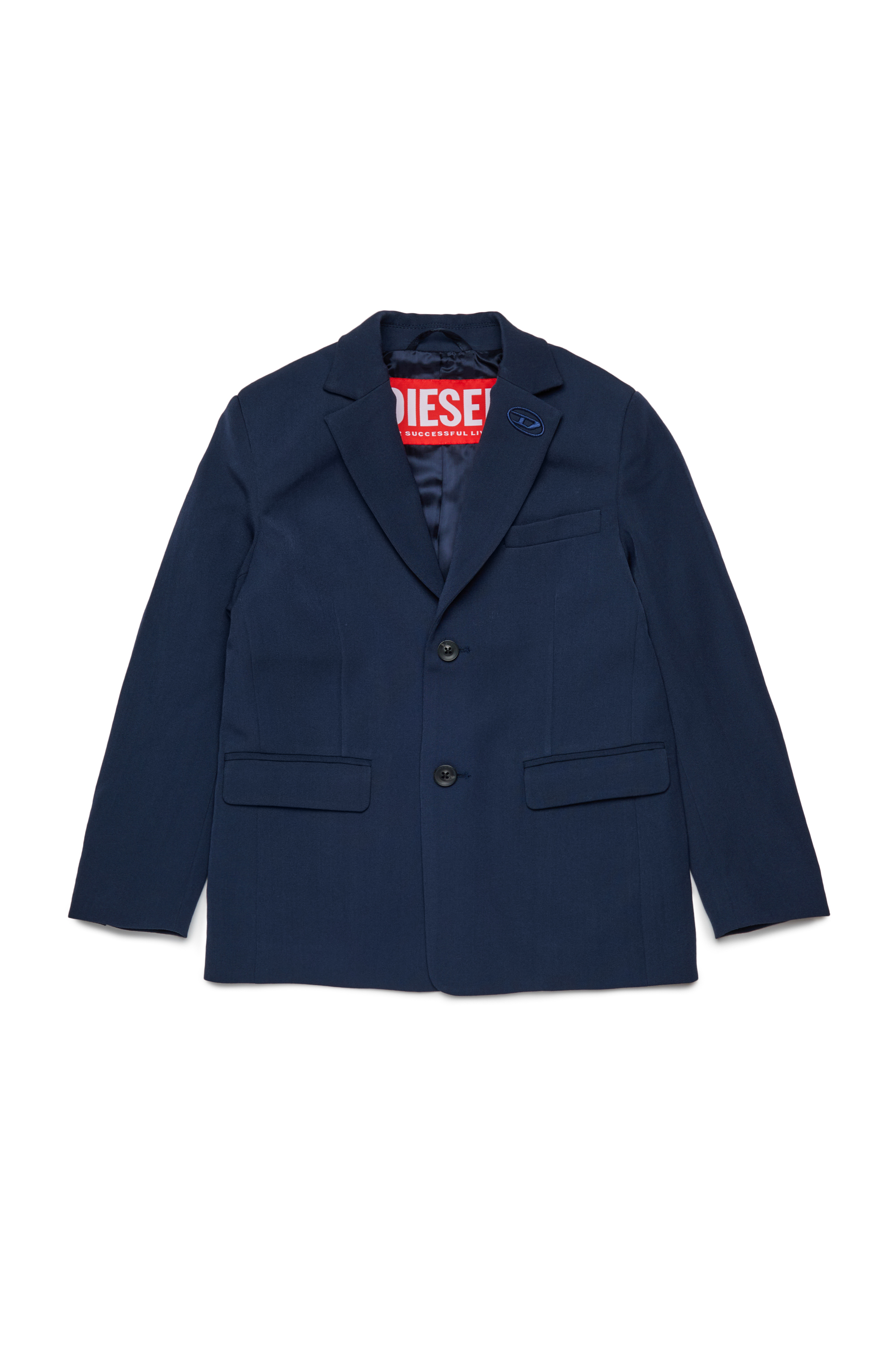 Diesel - JTIMO, Veste avec poches passepoilées Homme in Bleu - 1