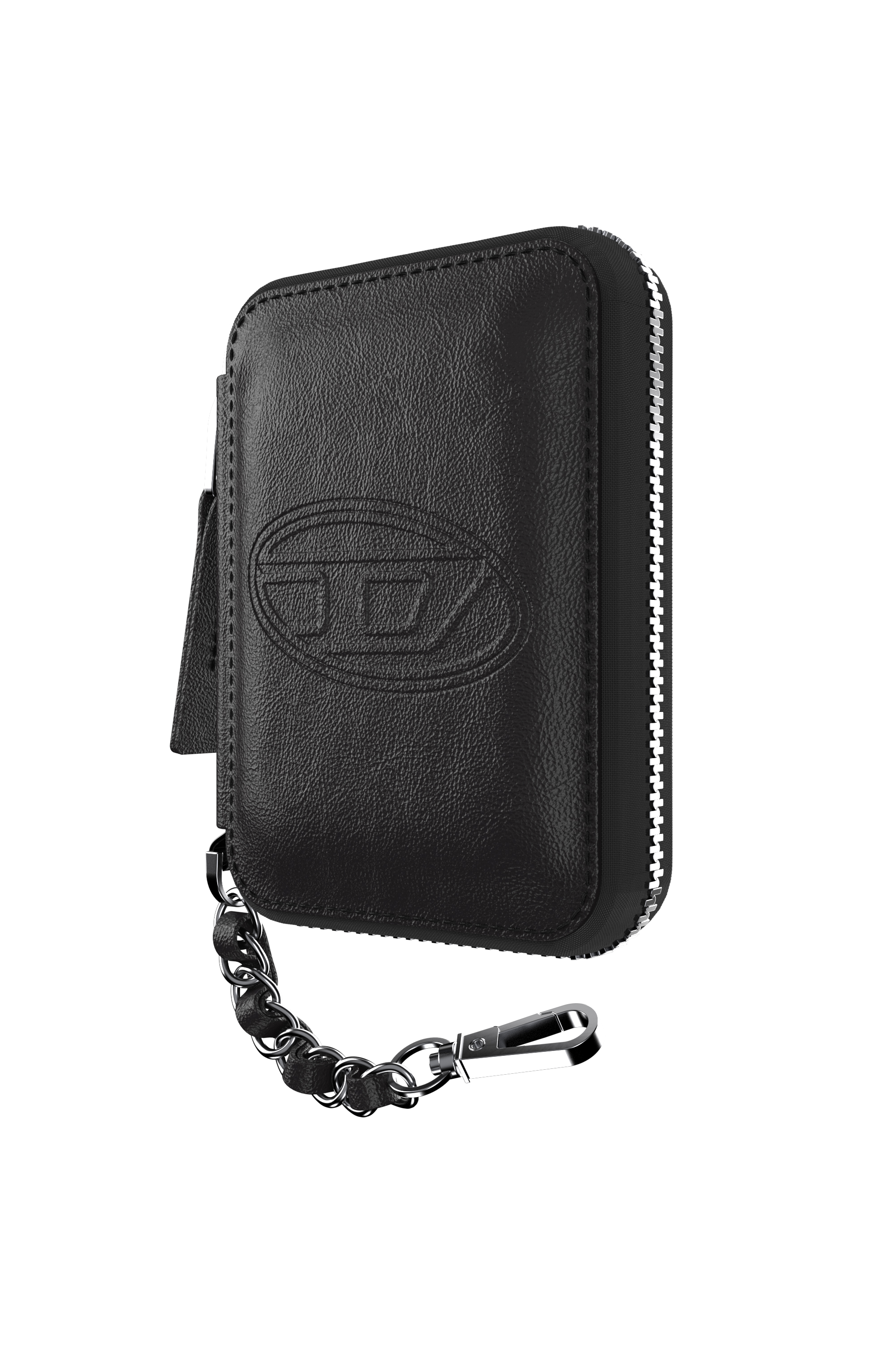 Diesel - 60667 UNIVERSAL POUCH, Pochette MagSafe Oval D Unisex in Nero - 3