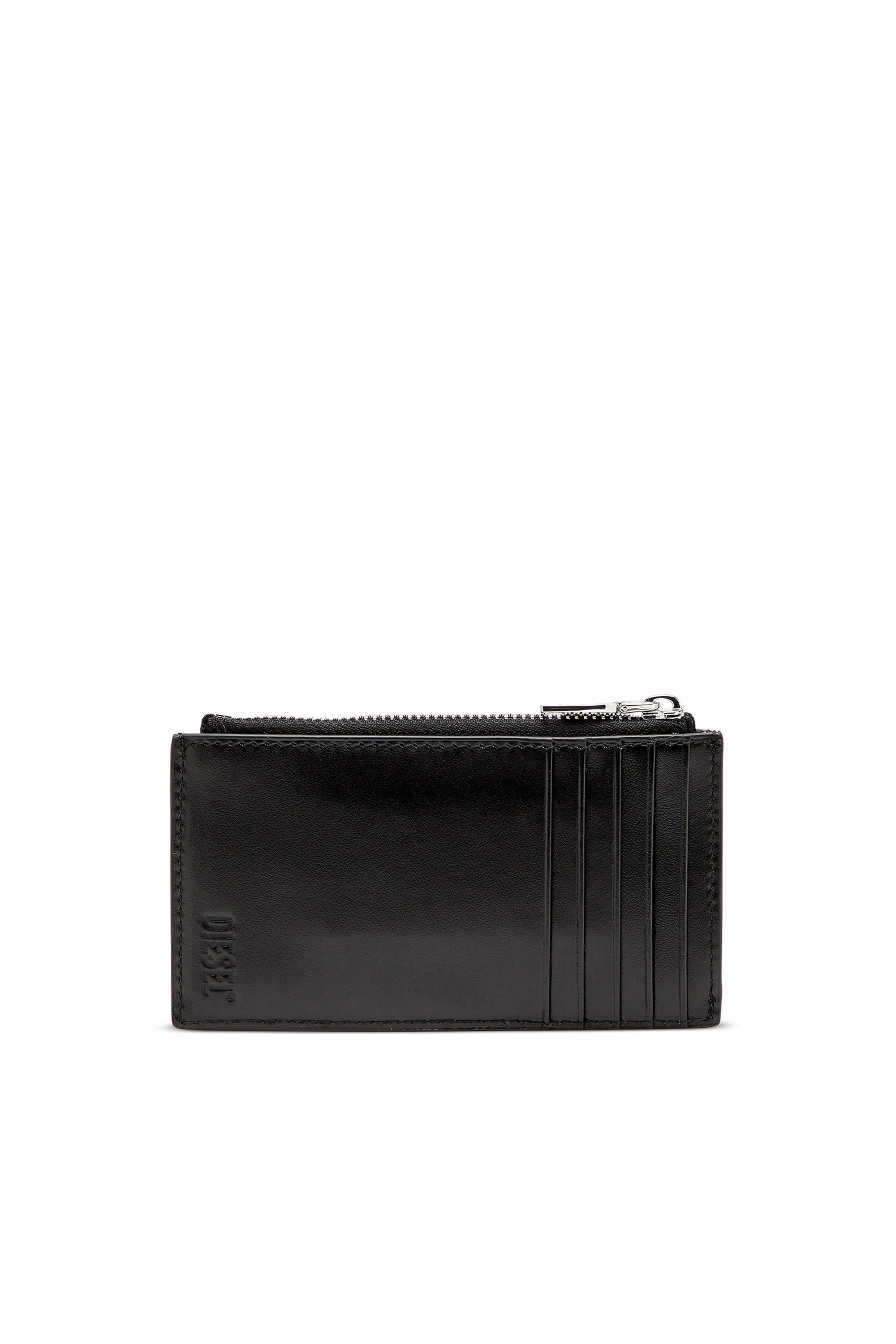 Diesel - PLAY CARD HOLDER III, Damen Kartenetui mit glänzendem Finish in Schwarz - 2